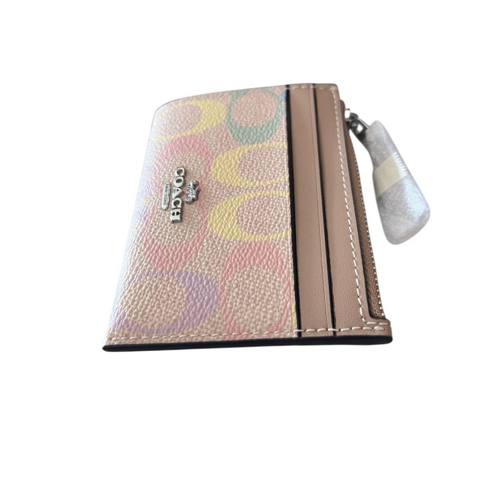 Coach Coach Mini Skinny Id Window Case with key ring Size ONE SIZE - 4 Thumbnail