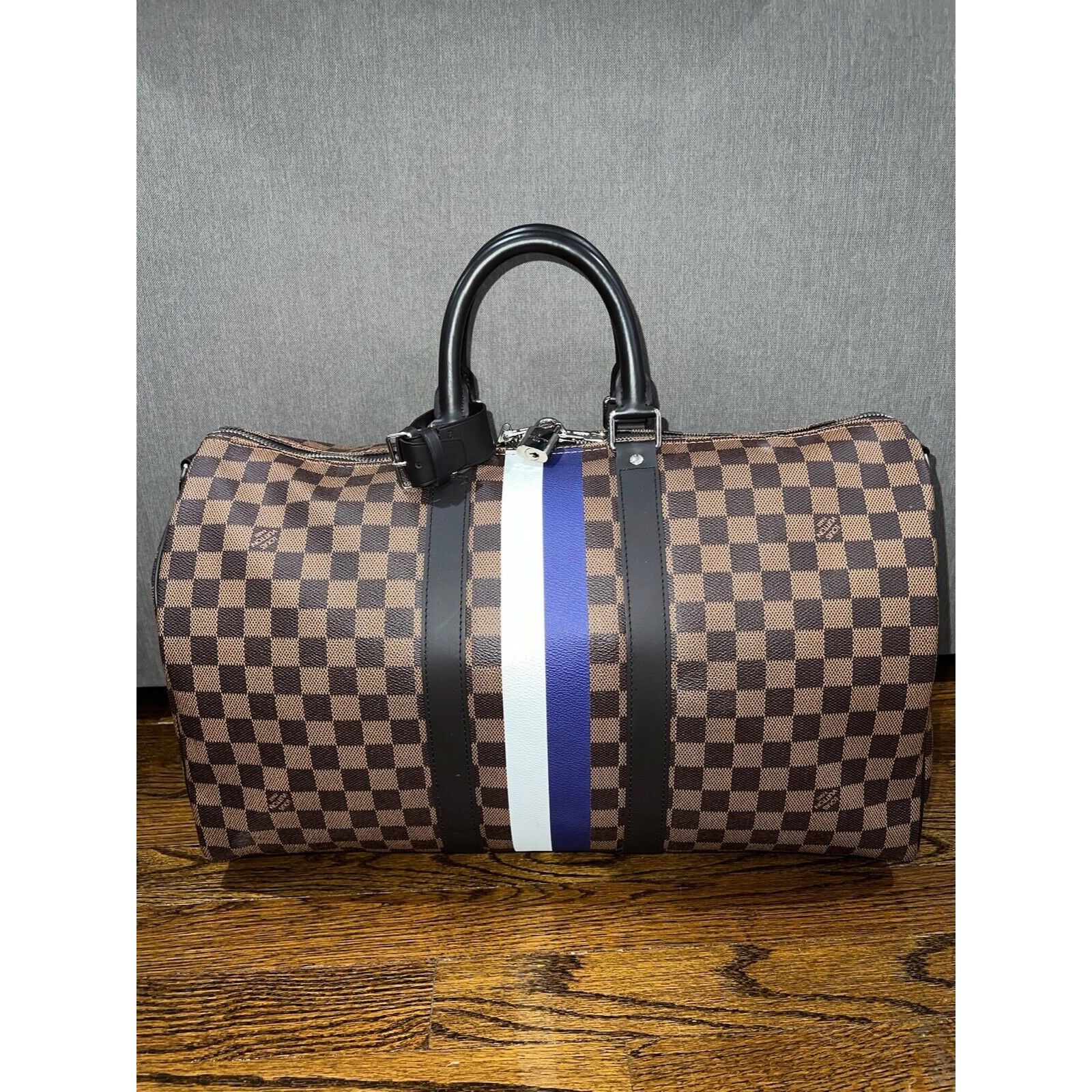 Louis Vuitton Louis Vuitton Keepall Bandouliere Damier Savane Travel Bag Size ONE SIZE - 5 Thumbnail