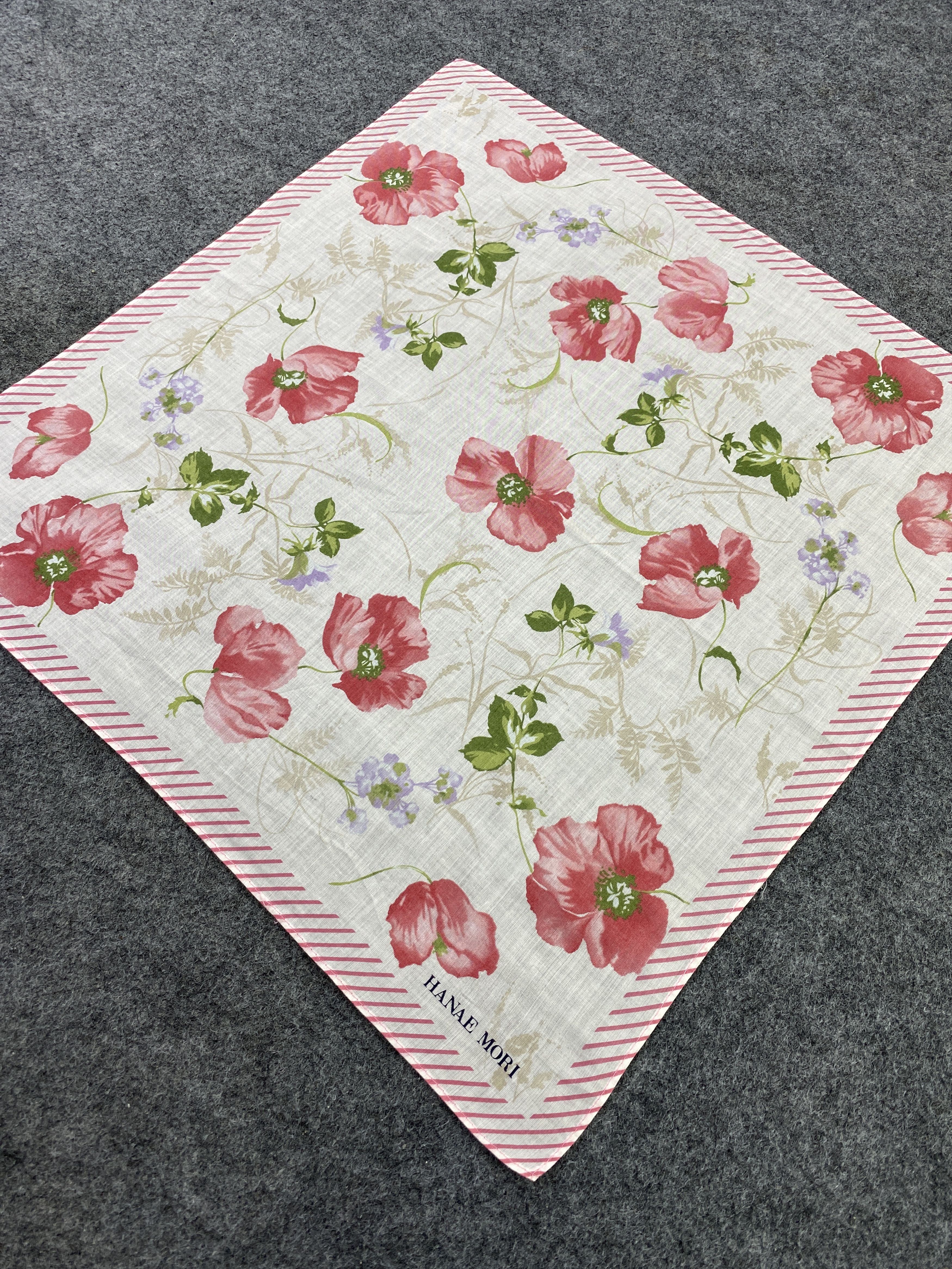 Hanae Mori Hanae Mori Handkerchief / Bandana / Neckerchief-B314 Size ONE SIZE - 4 Thumbnail