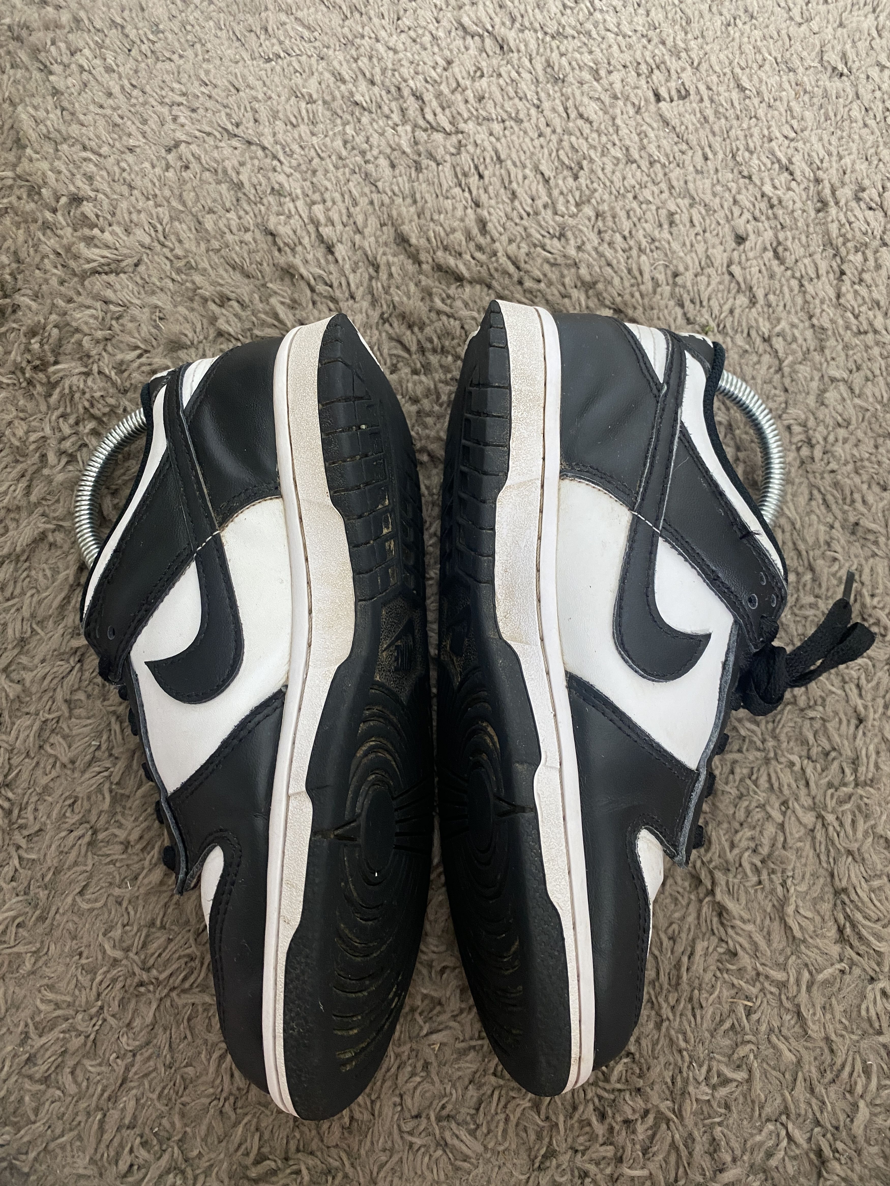 Nike Nike Dunk Low Panda Black White sneakers shoes Size US 5 / IT 35 - 5 Thumbnail