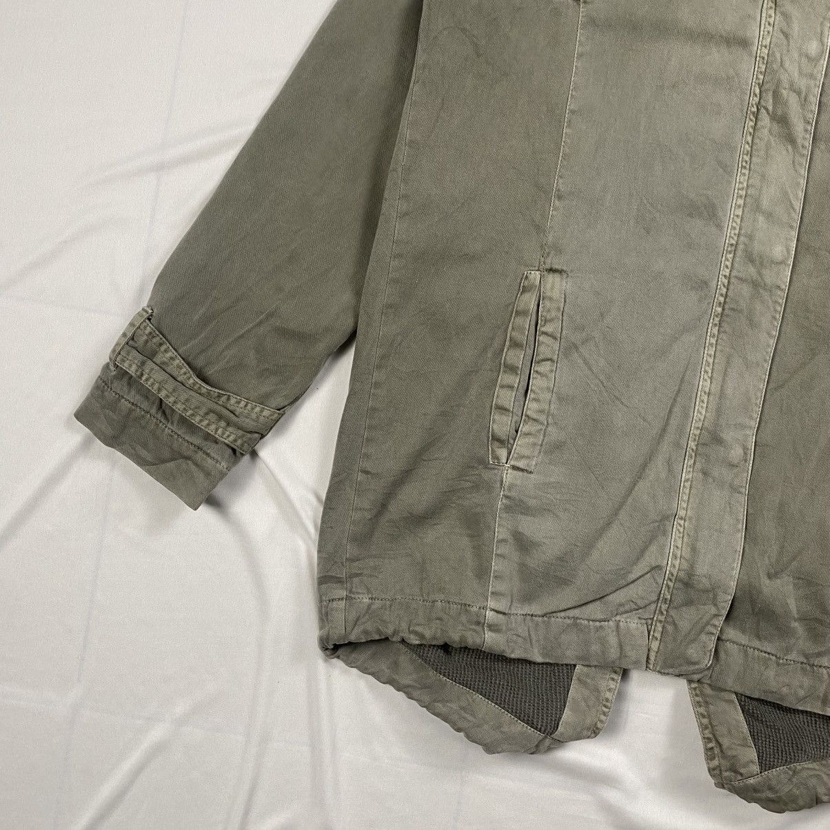 Quiksilver Rare y2k Quiksilver Surf Jumbo Hoodie Parkas Fishtail Size US M / EU 48-50 / 2 - 3 Thumbnail
