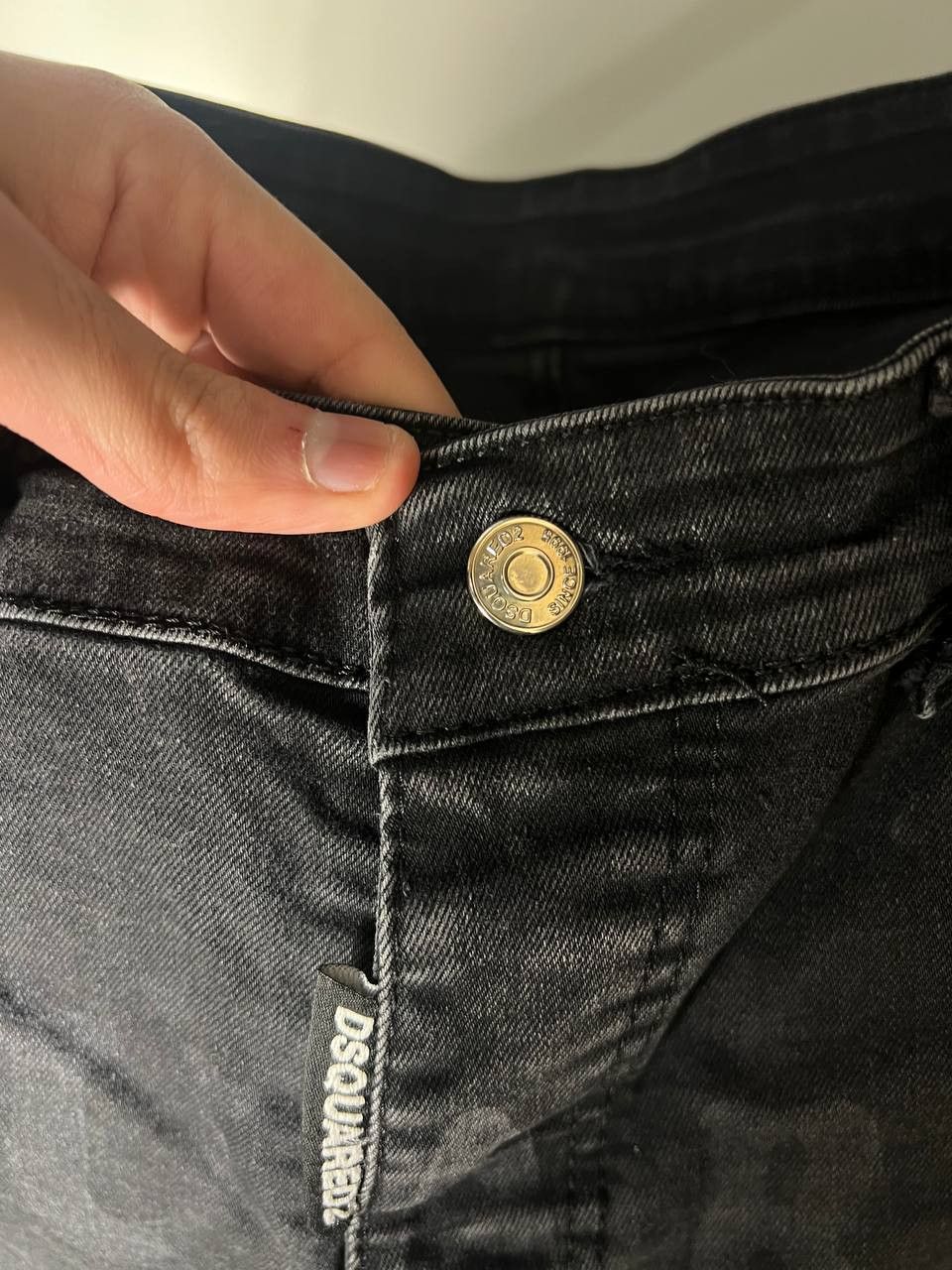 Vintage VERY RARE DSQUARED2 ITALIAN DESIGNER DENIM JEANS JAPANESE Size US 36 / EU 52 - 4 Thumbnail