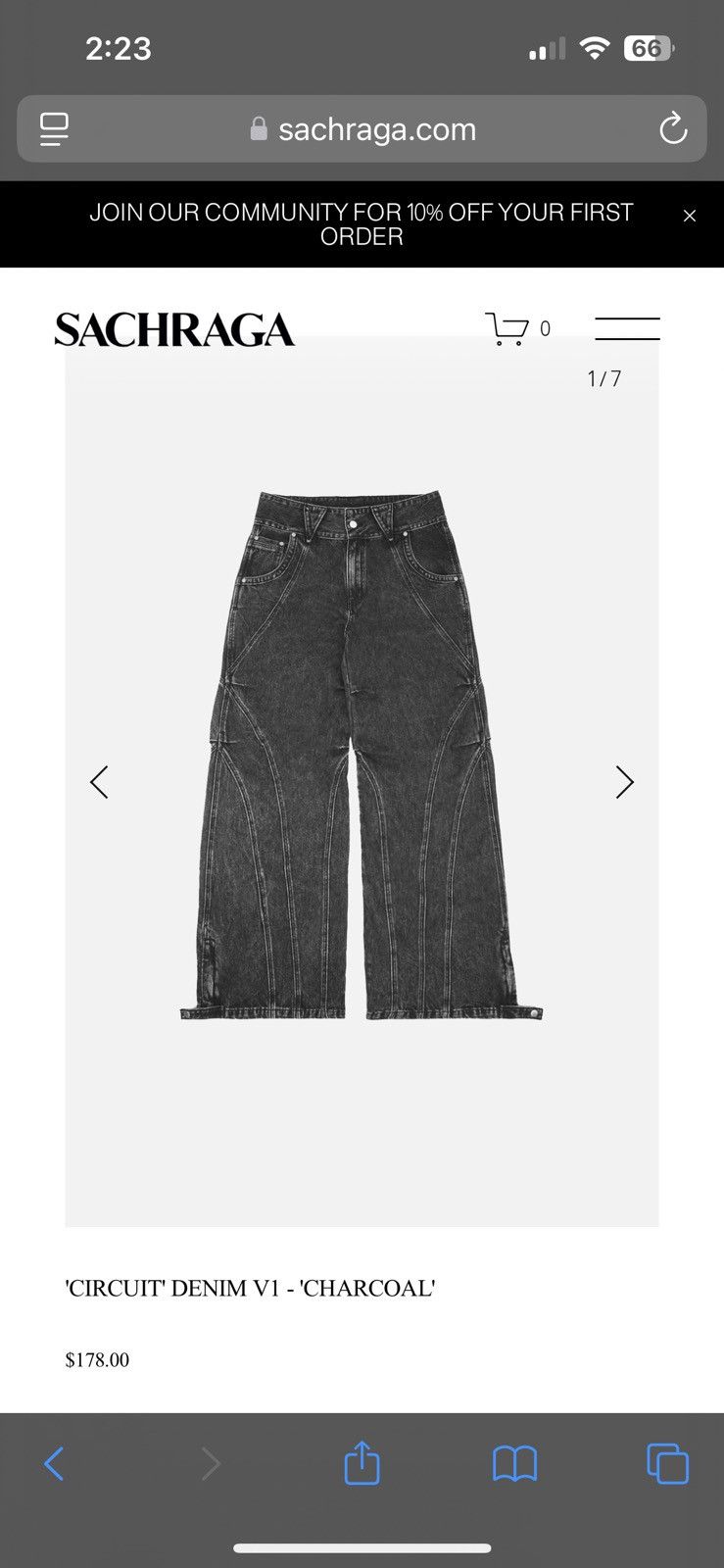 Sachraga Circuit Denim