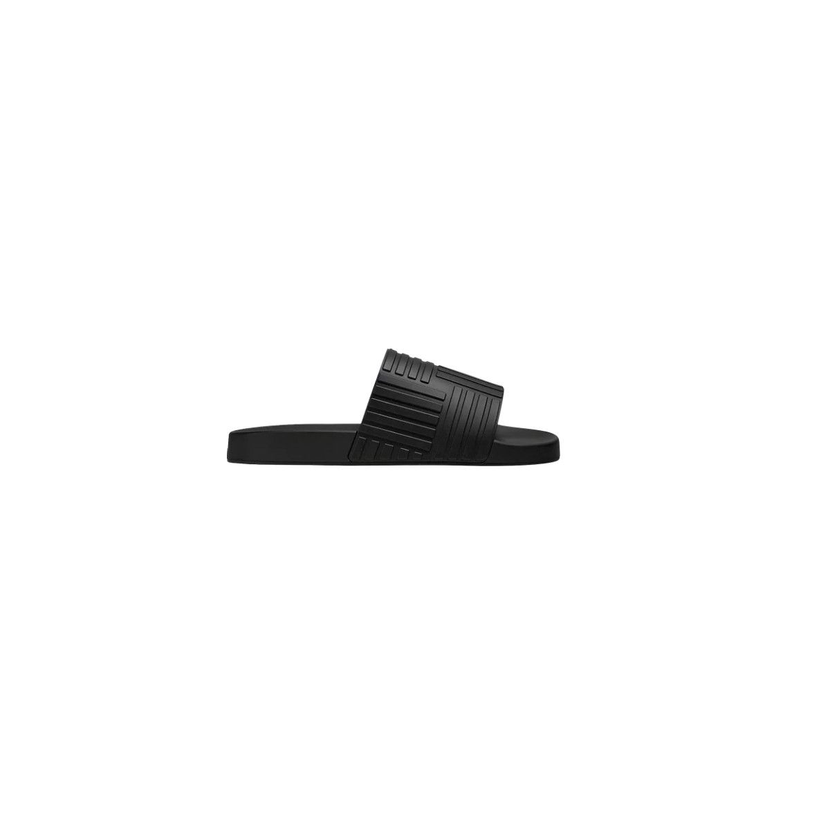 Bottega Veneta o1loc1c0824 690039 Slider Flat Sandal in Black Size US 7 / IT 37 - 1 Preview