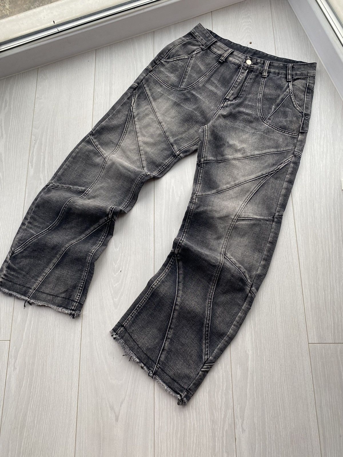 Japanese Brand × Vintage Amazing design y2k jeans opium spider pants japanese Size US 34 / EU 50 - 9 Thumbnail