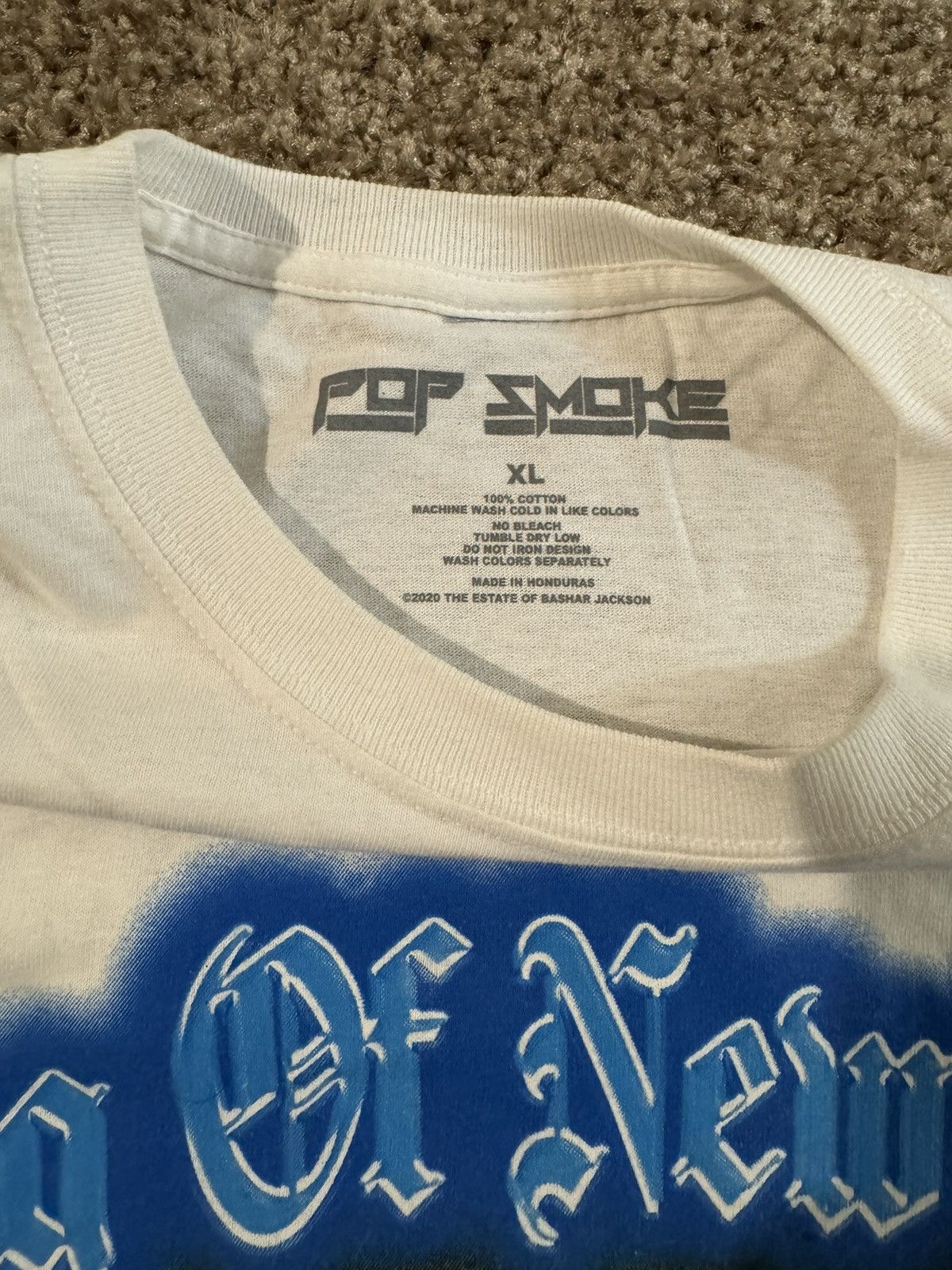 Other POP SMOKE NY TEE Size US XL / EU 56 / 4 - 3 Thumbnail
