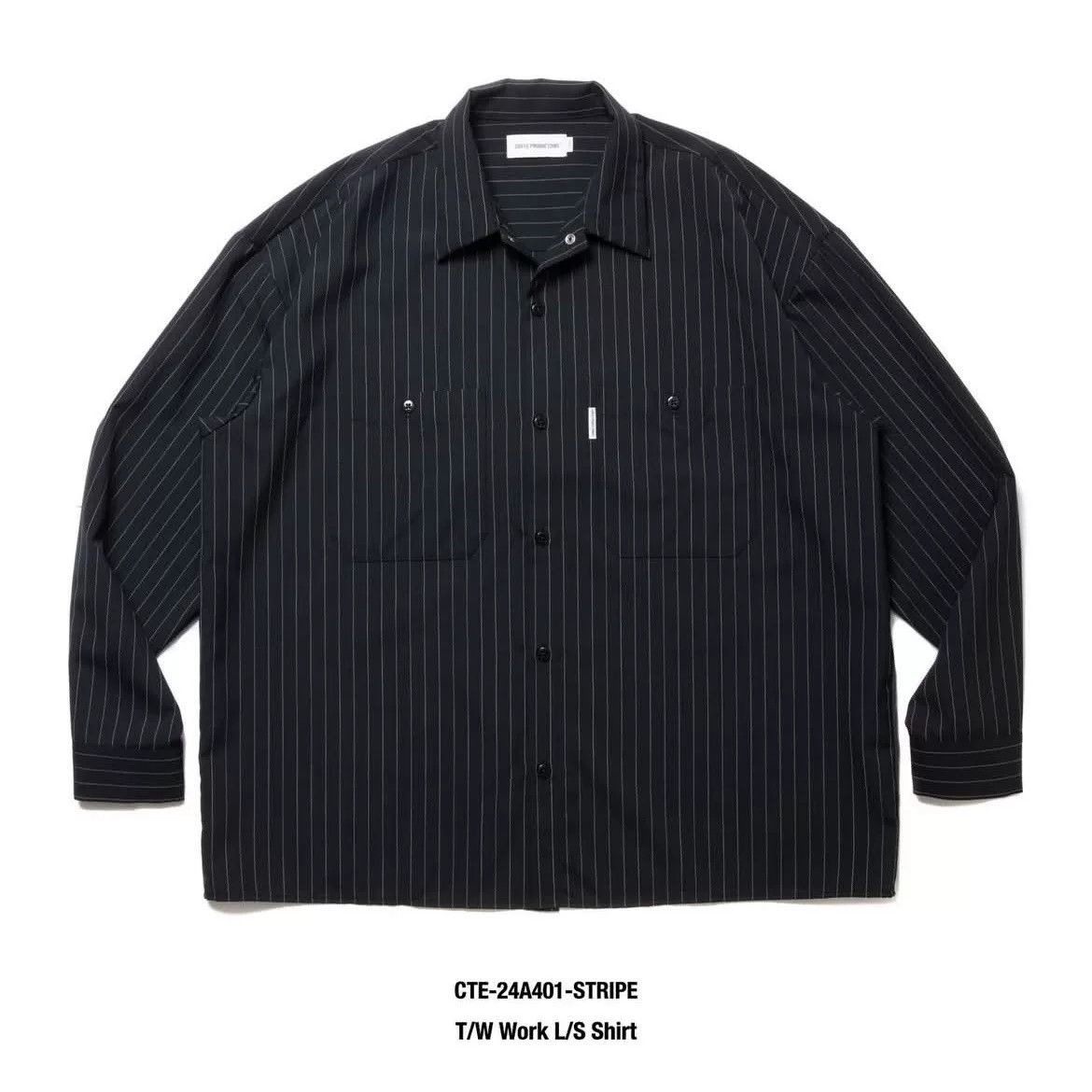 Japanese Brand cootie productions striped long sleeve shirt Size US L / EU 52-54 / 3 - 1 Thumbnail