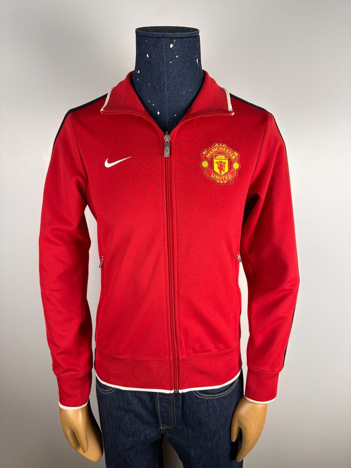 Nike Manchester United 2011 Nike Track Football Soccer Jacket S Size US S / EU 44-46 / 1 - 1 Thumbnail