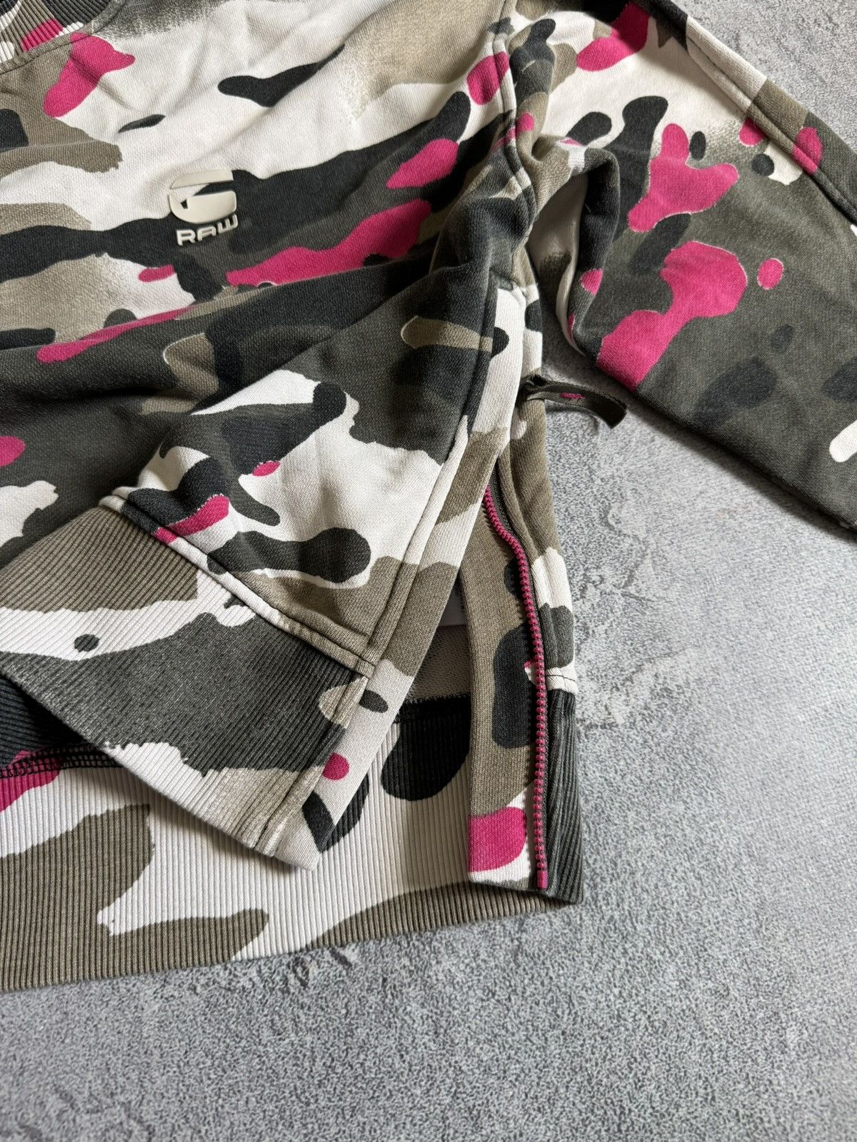 G-Star G star raw M/size Loose Fit Camo AO crewneck sweatshirts Size M / US 6-8 / IT 42-44 - 9 Thumbnail