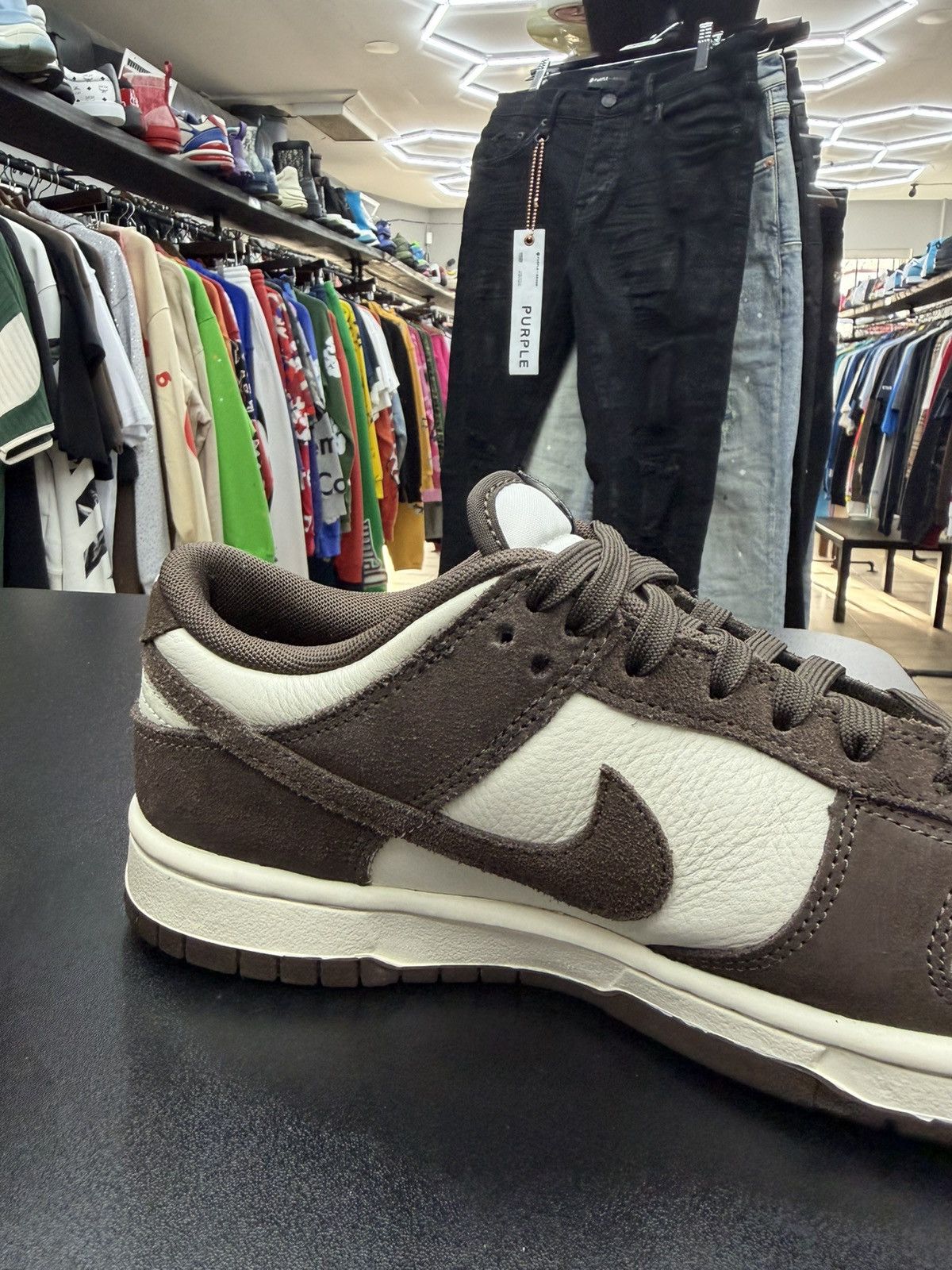 Nike Size 8 - Nike Dunk Low Pale Ivory Brown Size US 8 / EU 41 - 7 Thumbnail