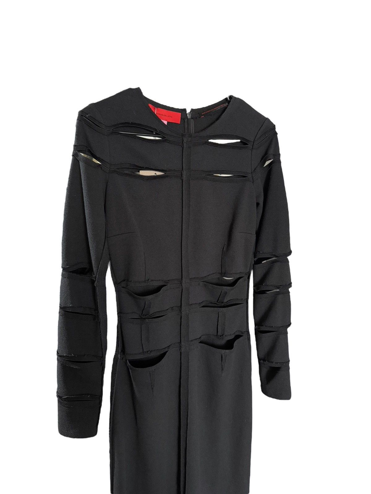 Eckhaus Latta Raw Cut Out Dress Size S / US 4 / IT 40 - 4 Thumbnail