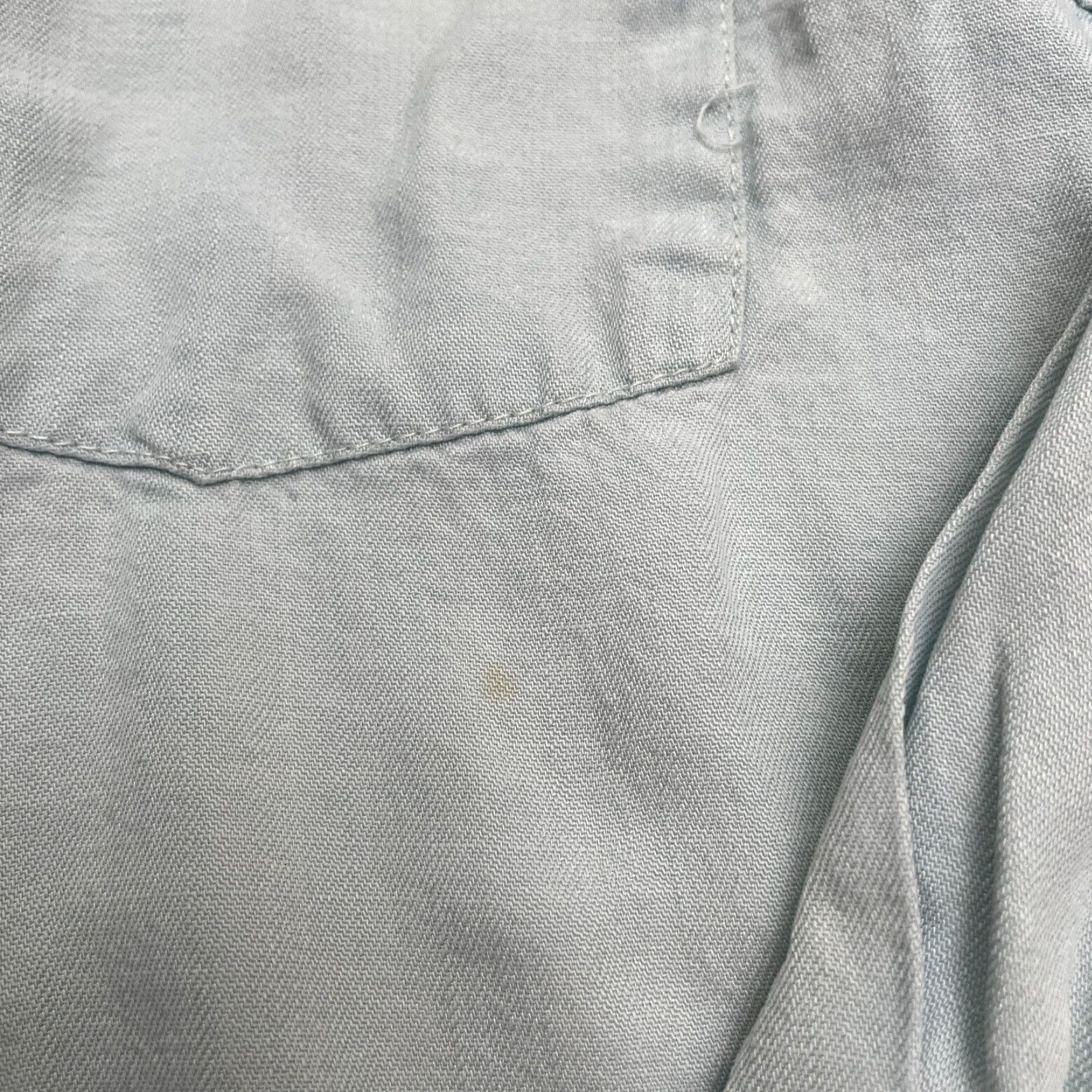 Vintage Active USA Shirt Womens Large Light Blue Long Sleeve Tencel Button Down Casual Size L / US 10 / IT 46 - 5 Thumbnail