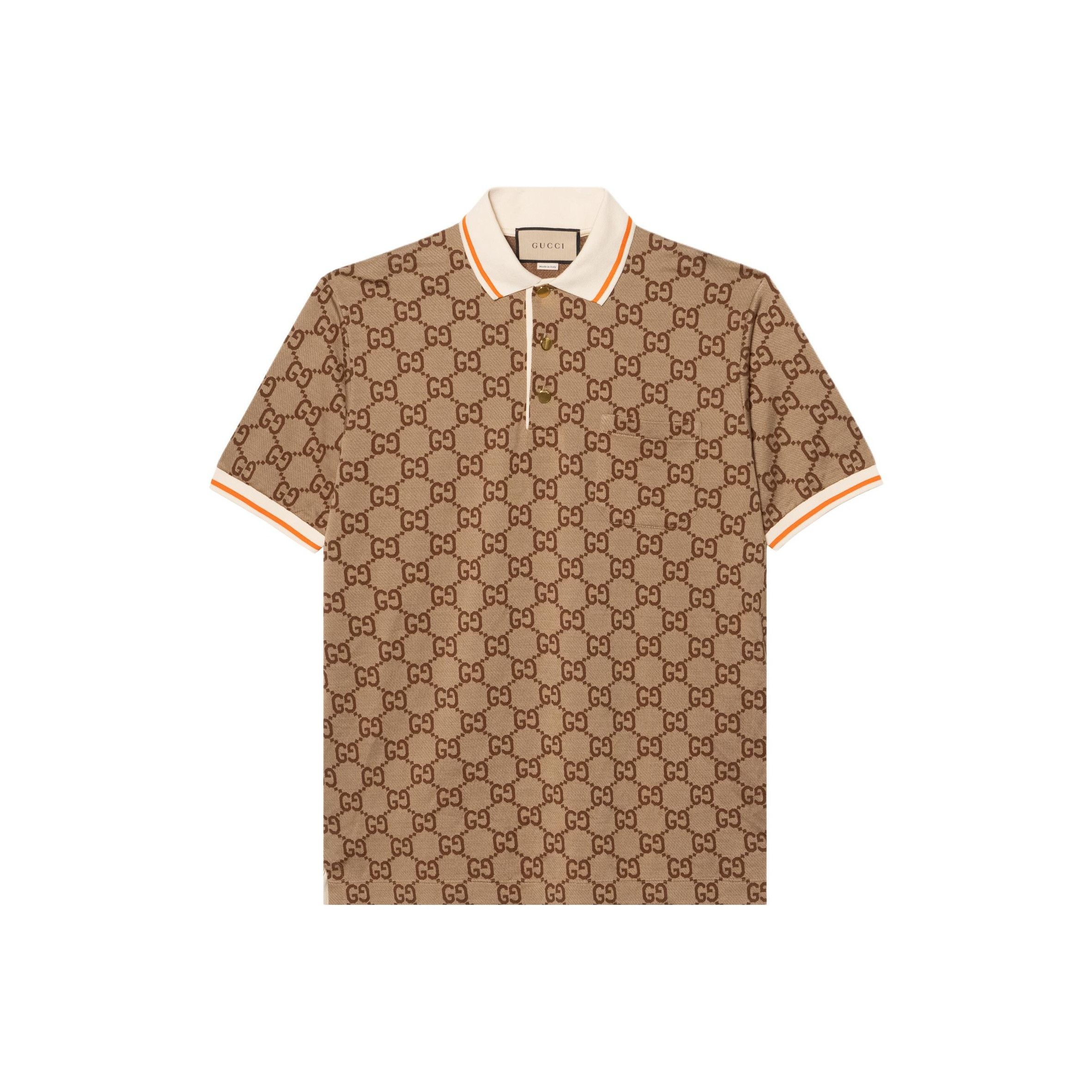 Gucci Gucci GG Pattern Polo Shirt Size XXL Size US XXL / EU 58 / 5 - 1 Thumbnail
