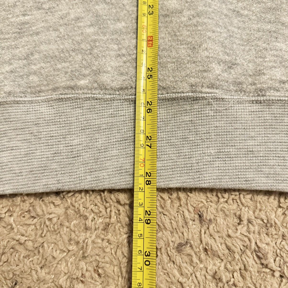Vintage TRUE VINTAGE 80s GREY BLANK HOODIE! Size US L / EU 52-54 / 3 - 6 Thumbnail