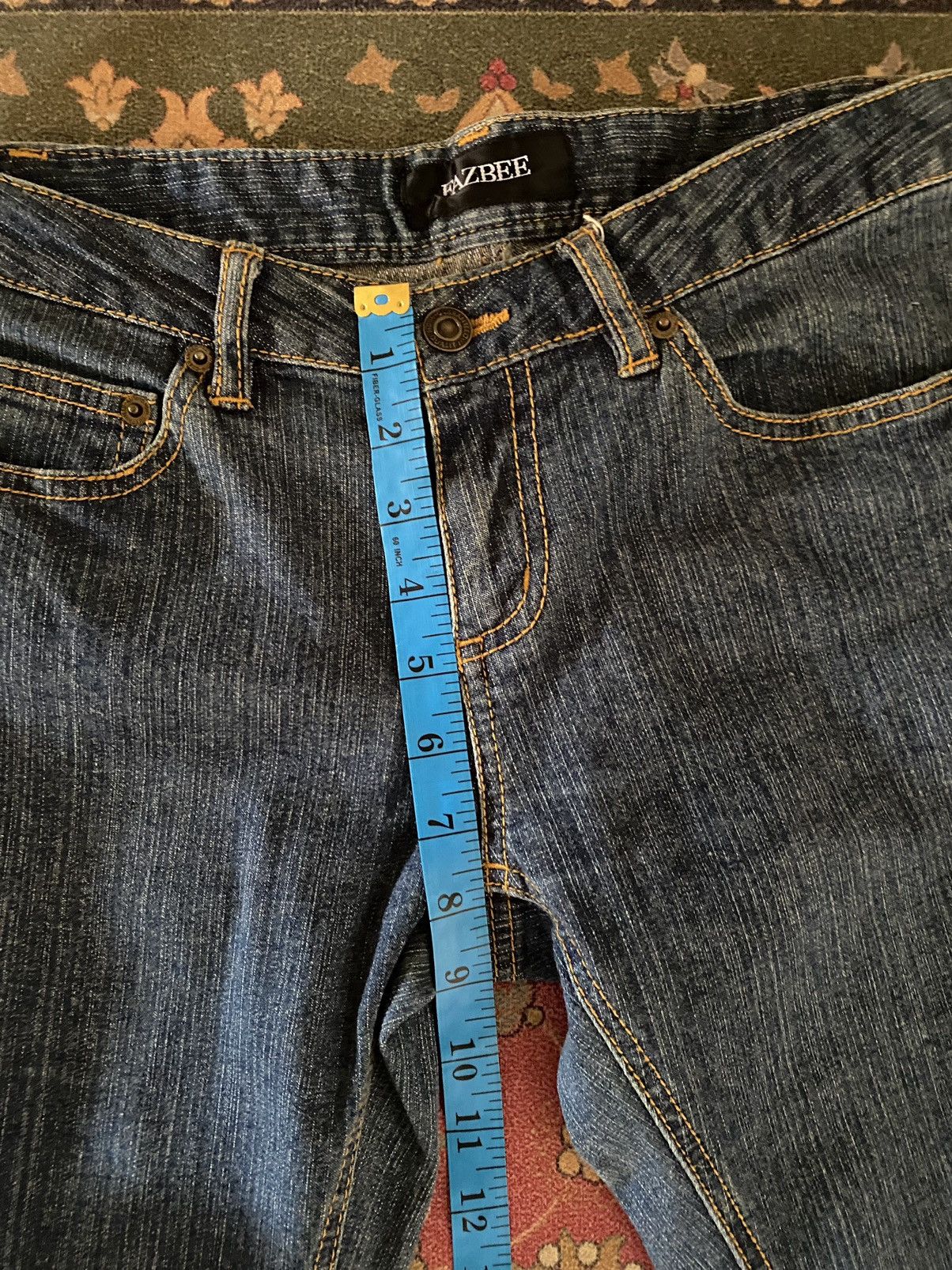 Hysteric Glamour Japanese Brand FAZBEE Super Flare Style Denim Size US 29 - 13 Thumbnail