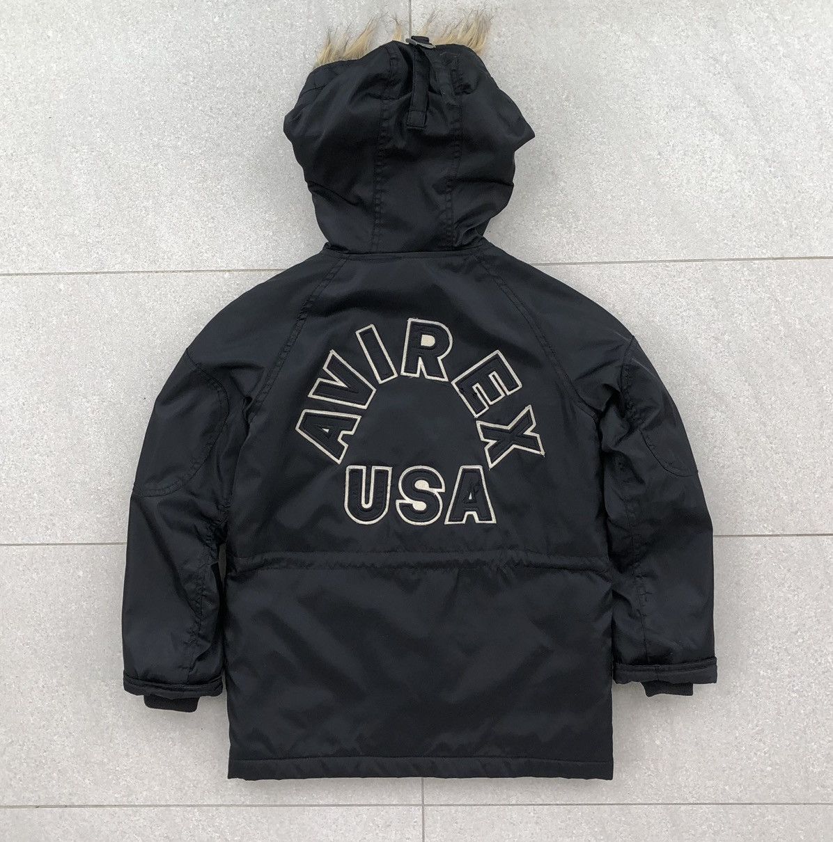 Avirex Avirex Kids - Outerwear N-3B Embroidery Logo Military Jacket Size US XXS / EU 40 - 7 Thumbnail