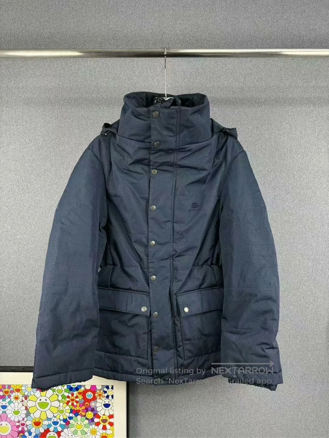 Balenciaga Balenciaga Logo Cotton Jacket with Clasp. Size US L / EU 52-54 / 3 - 1 Thumbnail
