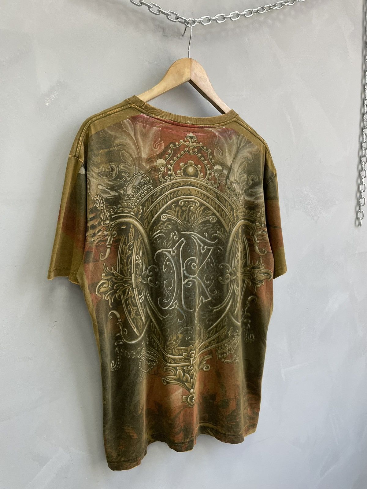 Affliction Hype Affliction style skull grunde opium t shirt Size US L / EU 52-54 / 3 - 7 Thumbnail