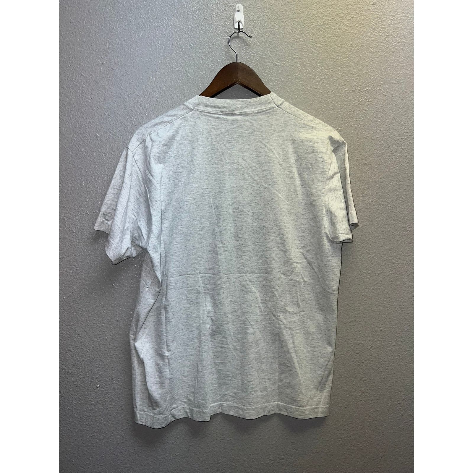 Fruit Of The Loom Vintage Trail Ride Shirt Cowboy Horse Gray Graphic Large 90s Size US L / EU 52-54 / 3 - 7 Thumbnail