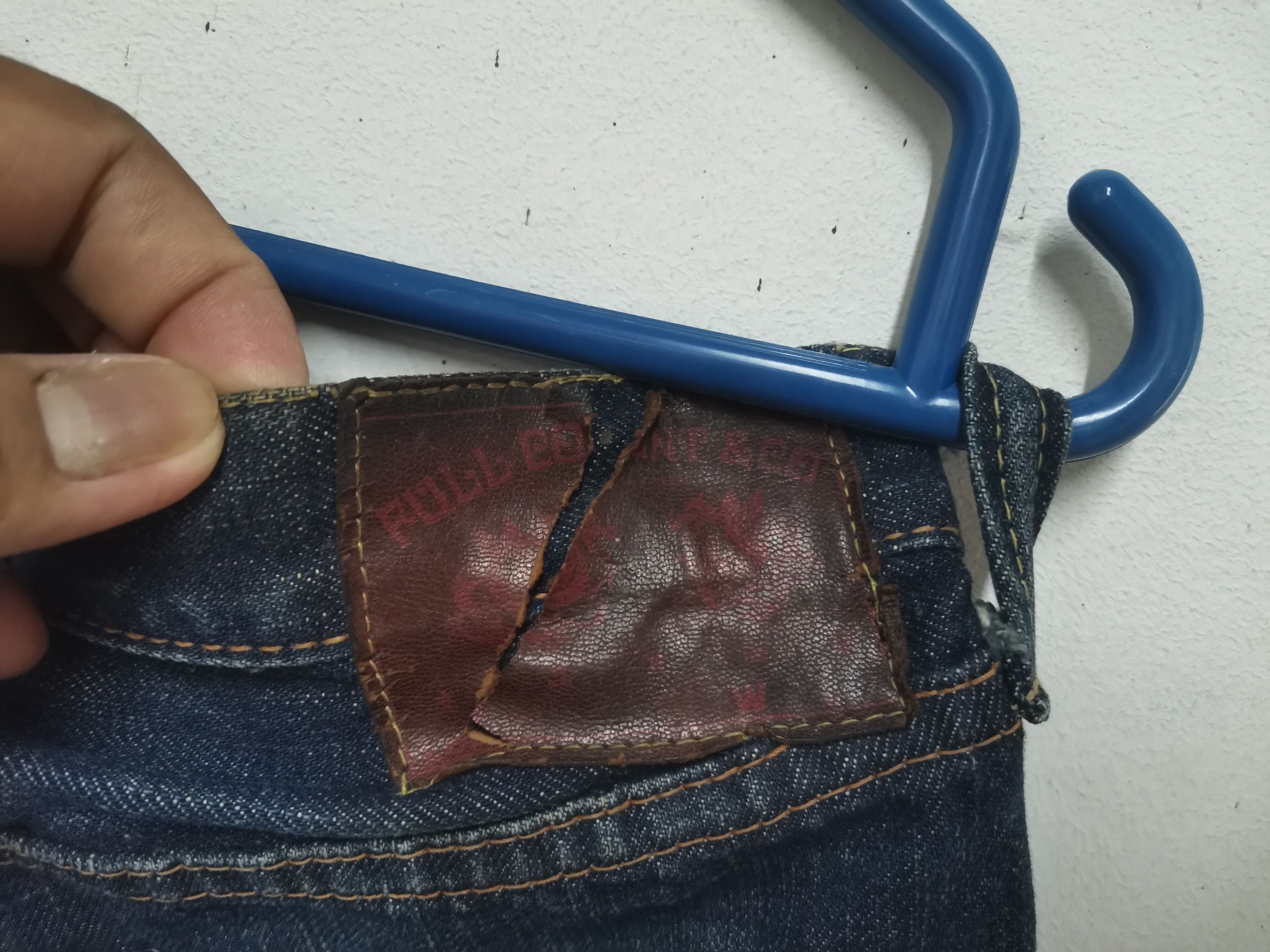 Full Count & Co. × Japanese Brand Rare Full Count red line denim Size US 29 - 5 Thumbnail