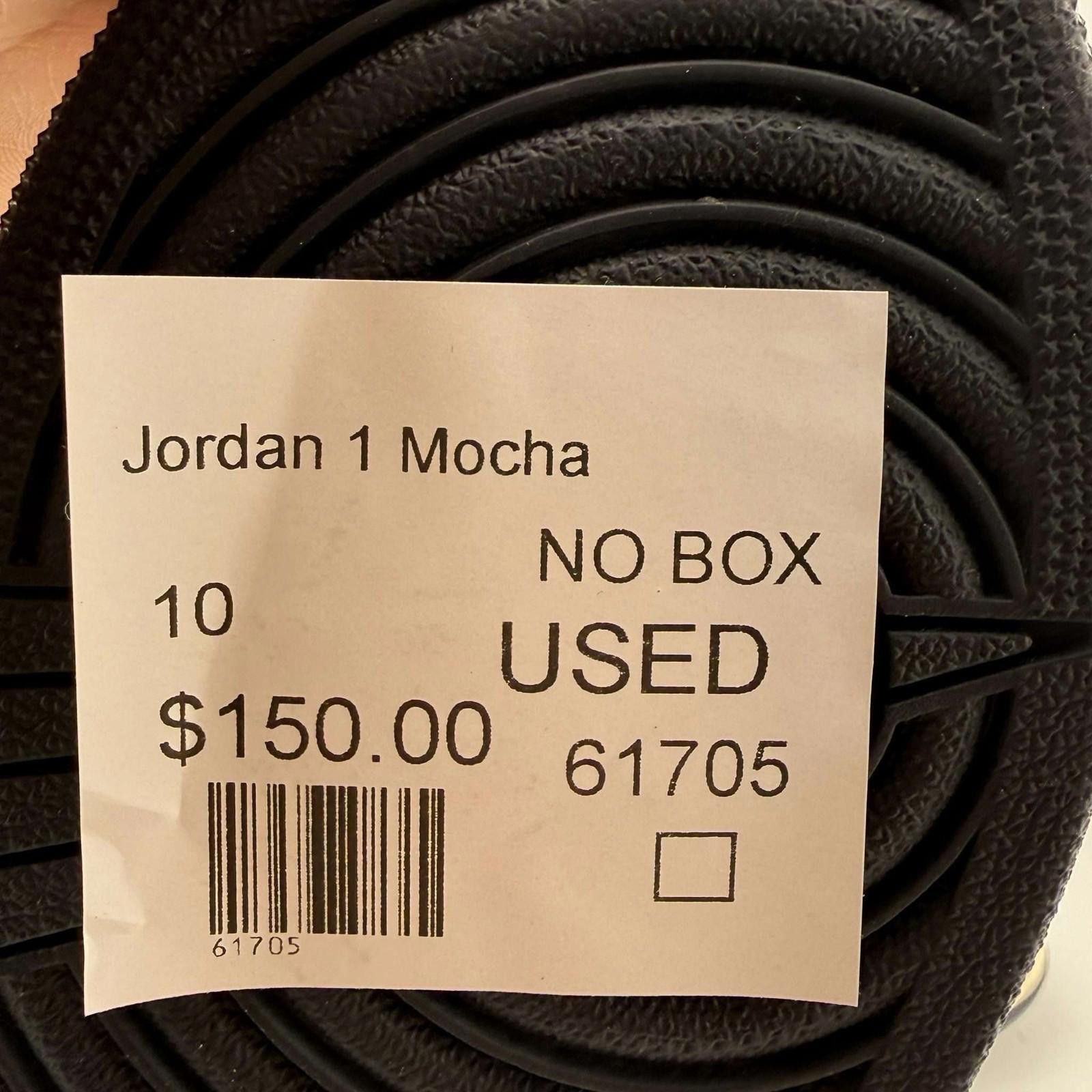 Jordan Brand Jordan 1 Mocha Sneakers US 10 Used No Box 555088-105 Size US 10 / EU 43 - 8 Thumbnail