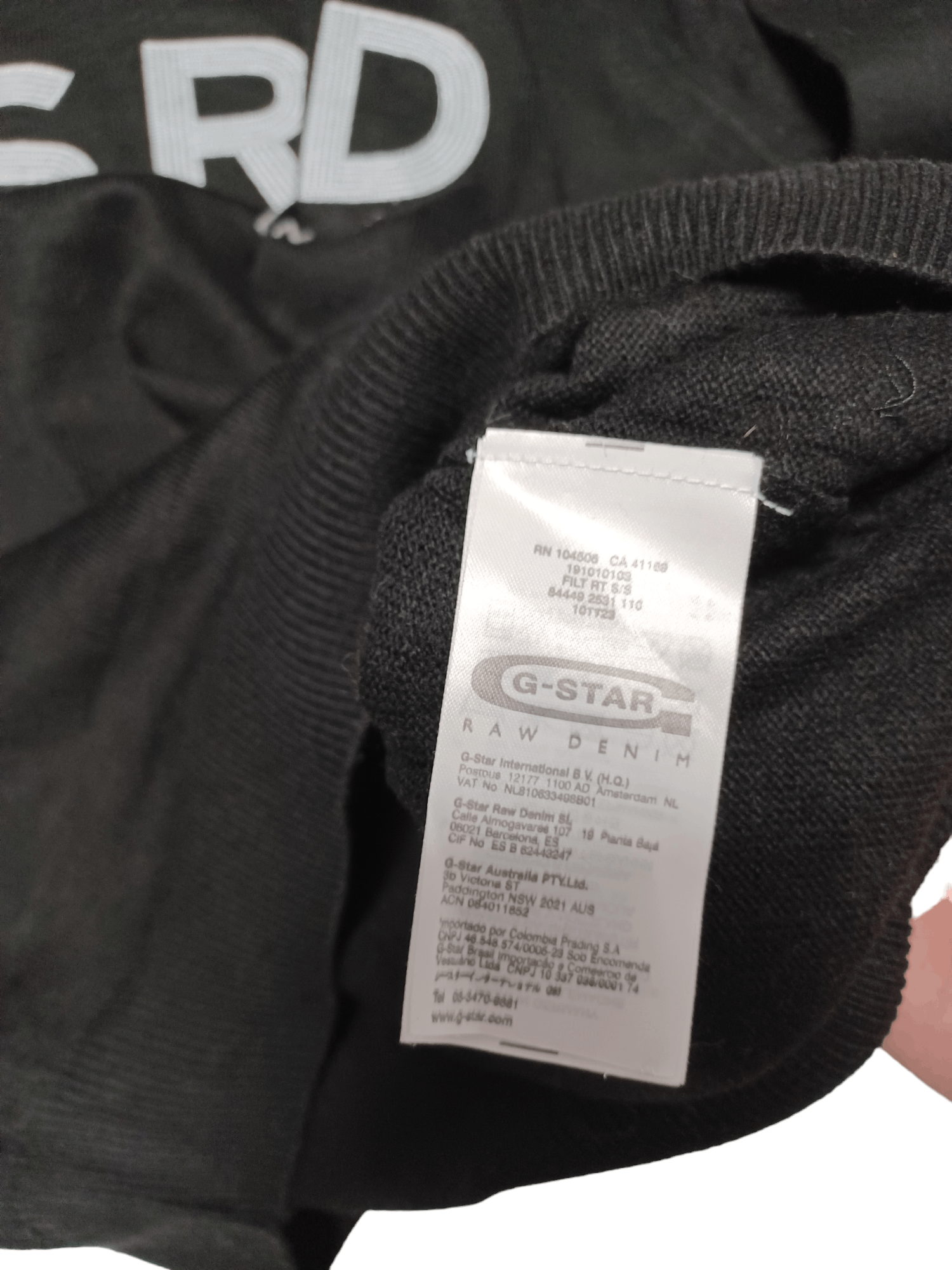 G-Star G STAR RAW DENIM V-NECK MADE IN GERMANY SWEATER Size US M / EU 48-50 / 2 - 6 Thumbnail