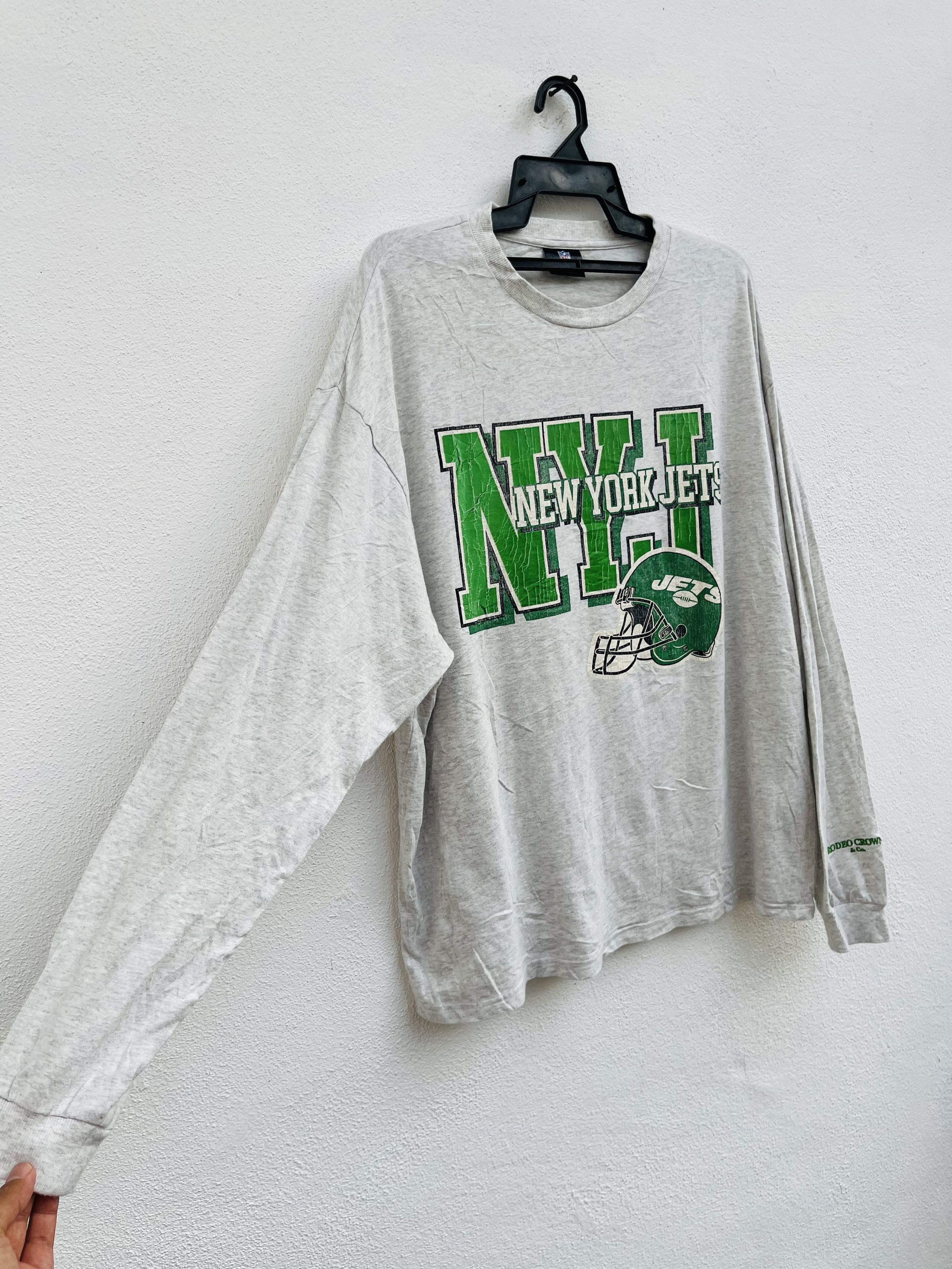 Japanese Brand × NFL Vintage Rodeo Crowns & Co. New York Jets Shirt Size US XL / EU 56 / 4 - 4 Thumbnail