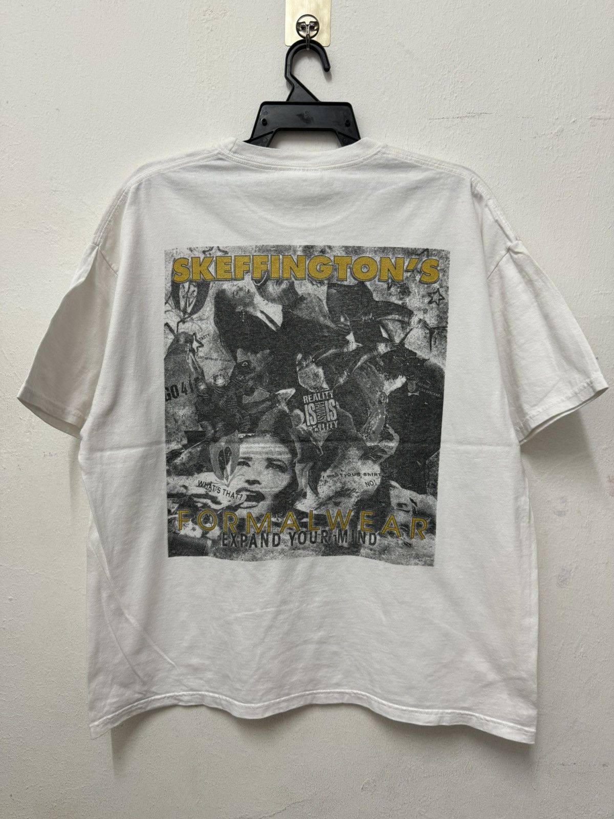 Vintage Vintage 90’s Skeffington’s Tee Size US L / EU 52-54 / 3 - 6 Thumbnail