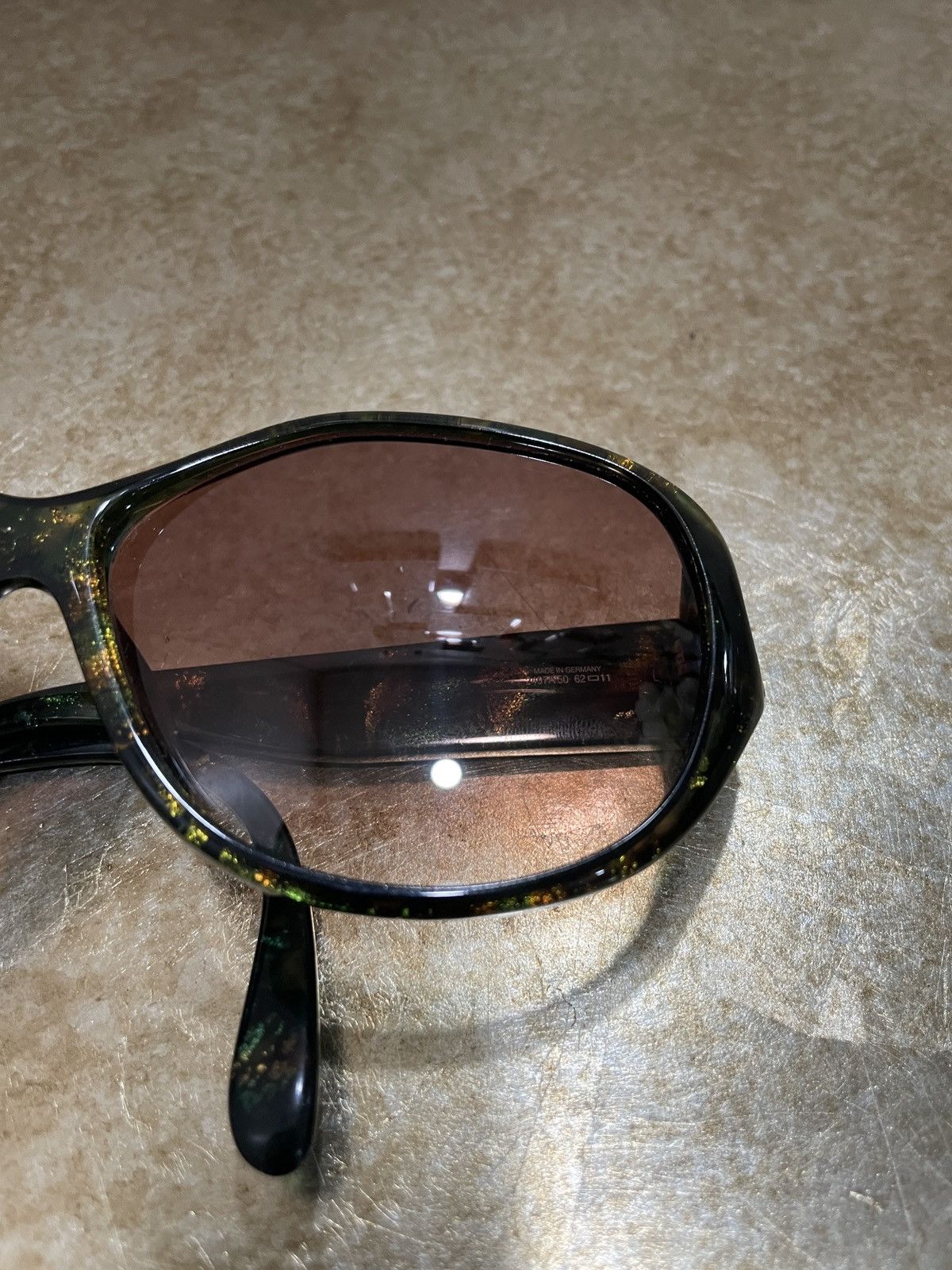 Christian Dior Monsieur Christian Dior Sunglasses Retro Chromax Mix Green Plastic Size ONE SIZE - 4 Thumbnail