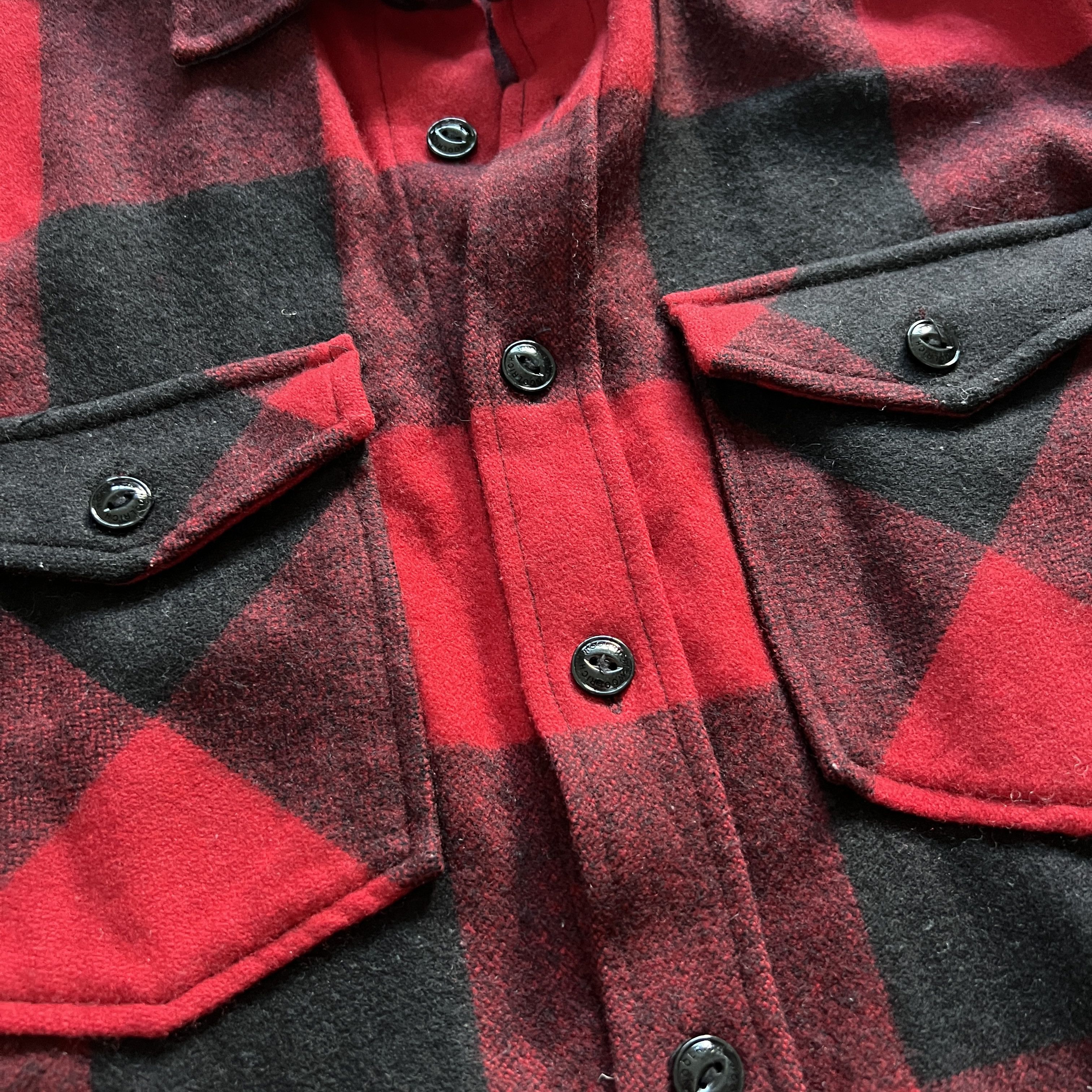 Woolrich Woolen Mills Men's WOOLRICH Check Wool Shirt Canadian Overshirt Jacket Size US M / EU 48-50 / 2 - 8 Thumbnail