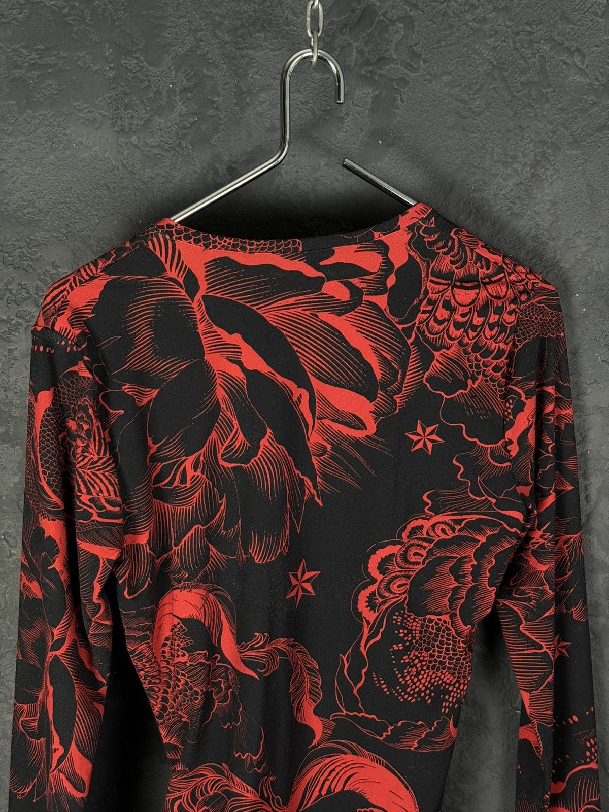 Just Cavalli JUST CAVALLI RED ORIENTAL PRINT MINI DRESS Size M / US 6-8 / IT 42-44 - 14 Thumbnail