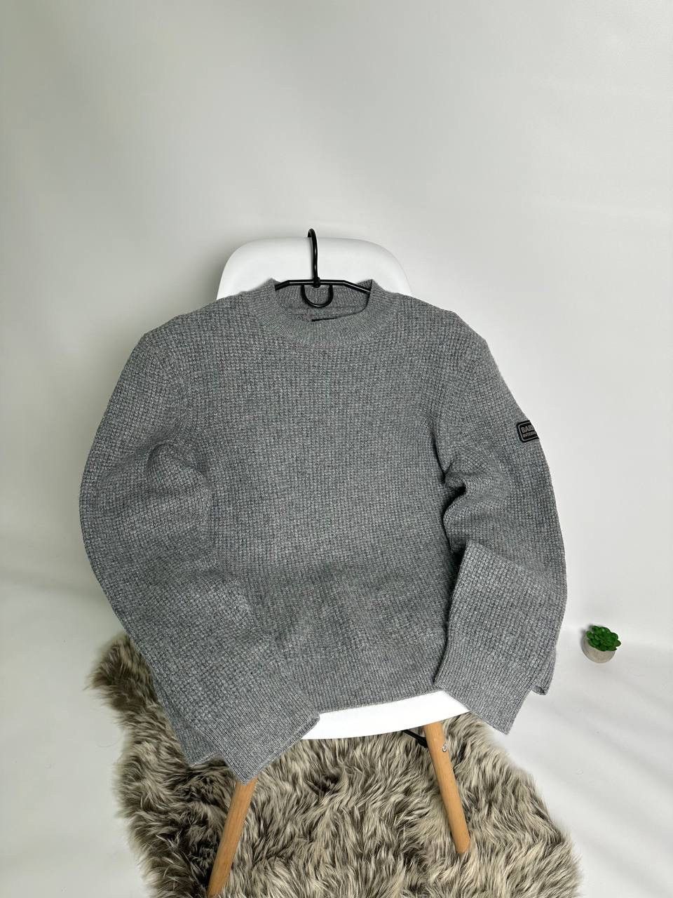 Barbour International Knite Wool Sweater