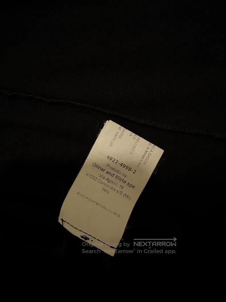 Rick Owens Rick Owens Dovetail lapel zip waistcoat jacket Size XS / US 0-2 / IT 36-38 - 4 Thumbnail