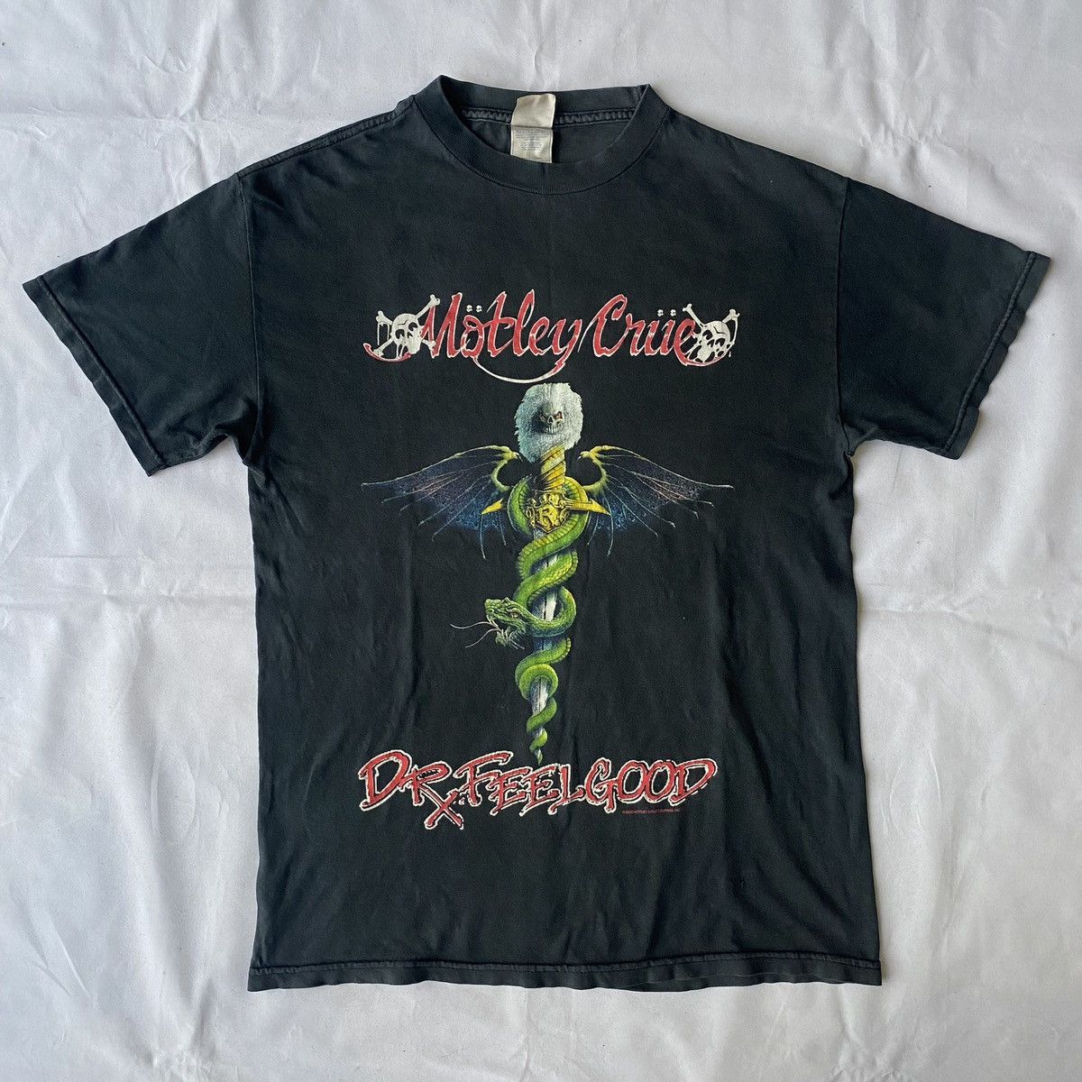 Band Tees × Vintage Vintage 2003 Motley Crue Dr.Feelgood Tees Size US M / EU 48-50 / 2 - 1 Thumbnail