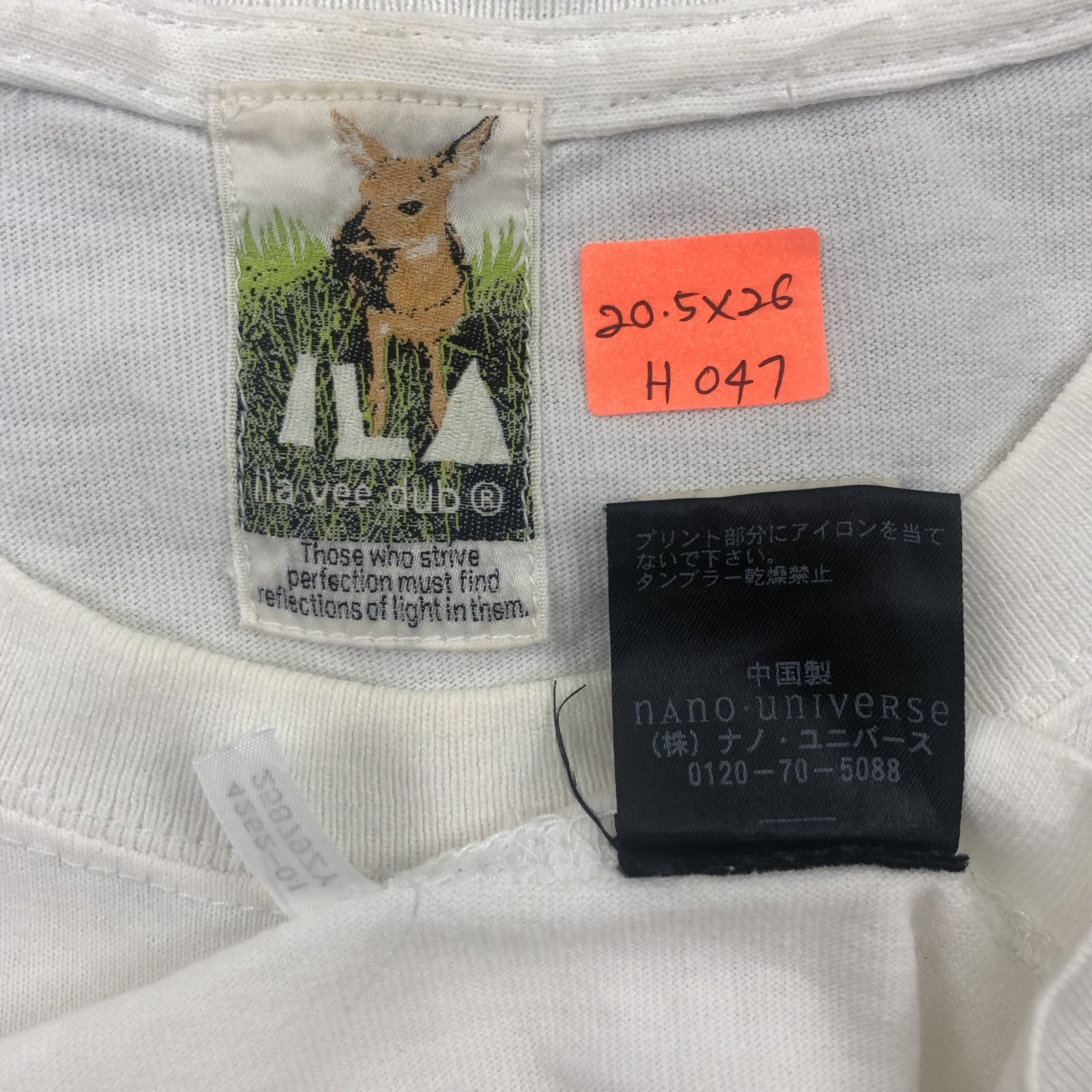 Japanese Brand Vintage Japanese Brand Tshirt - H047 Size US M / EU 48-50 / 2 - 6 Thumbnail