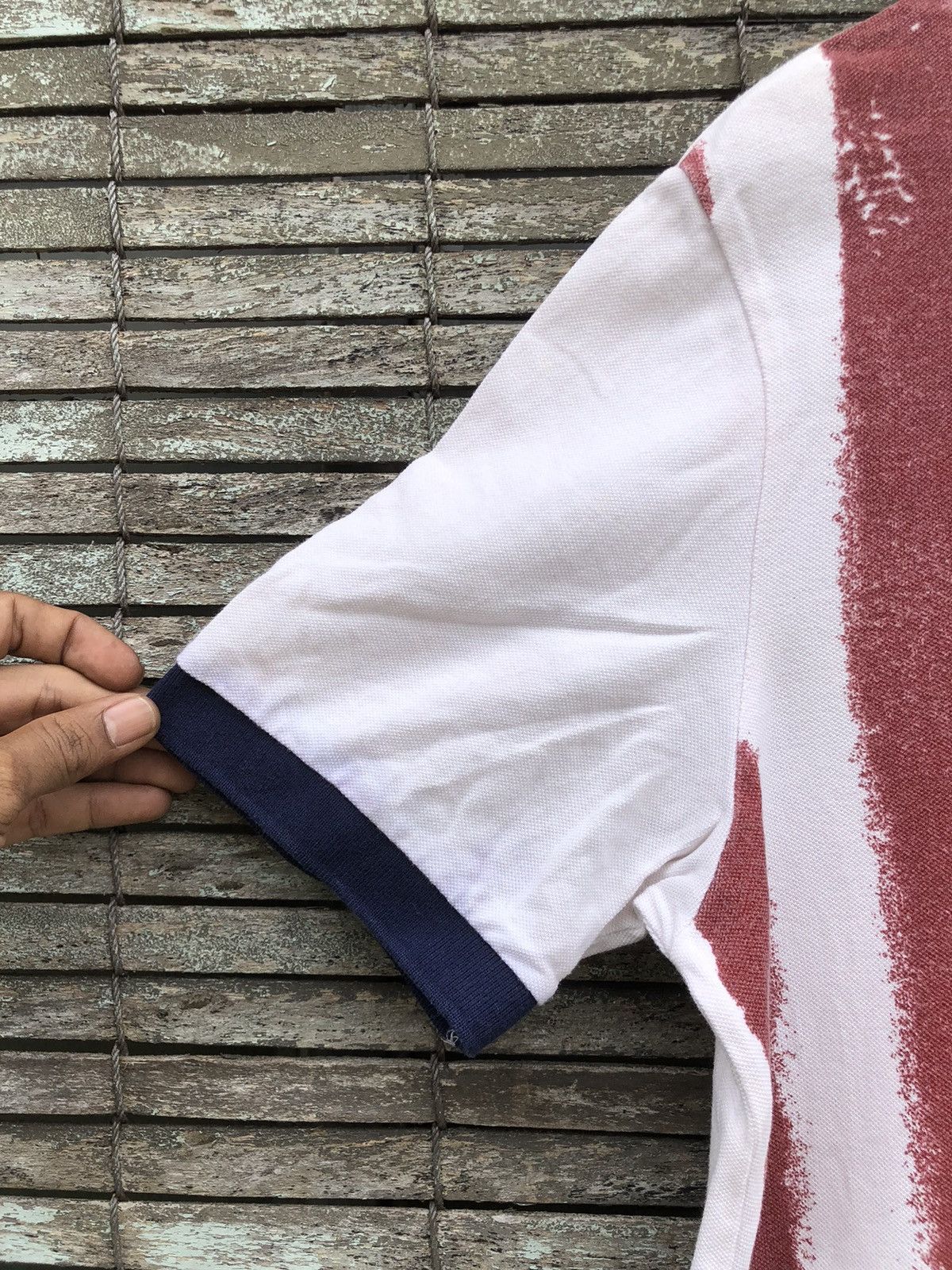 Vintage Vintage Chaps American Flag Polo Shirt Size US L / EU 52-54 / 3 - 8 Thumbnail