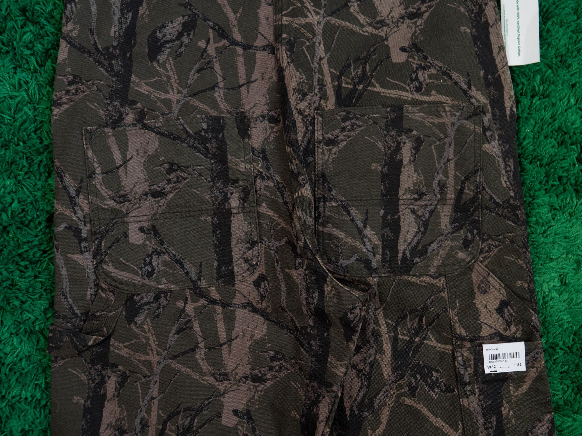 Carhartt × Carhartt Wip Carhartt WIP CARCHARTT BIB OVERALL WASHED Jumpsuit Workwear Size US 32 / EU 48 - 16 Thumbnail