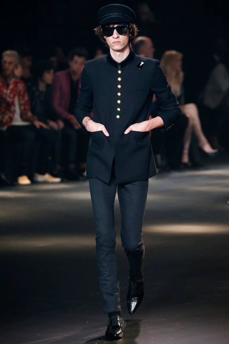 Saint Laurent Paris Saint Laurent Paris 16fwD10 Basic Fringed Raw Jeans Size US 31 - 6 Thumbnail
