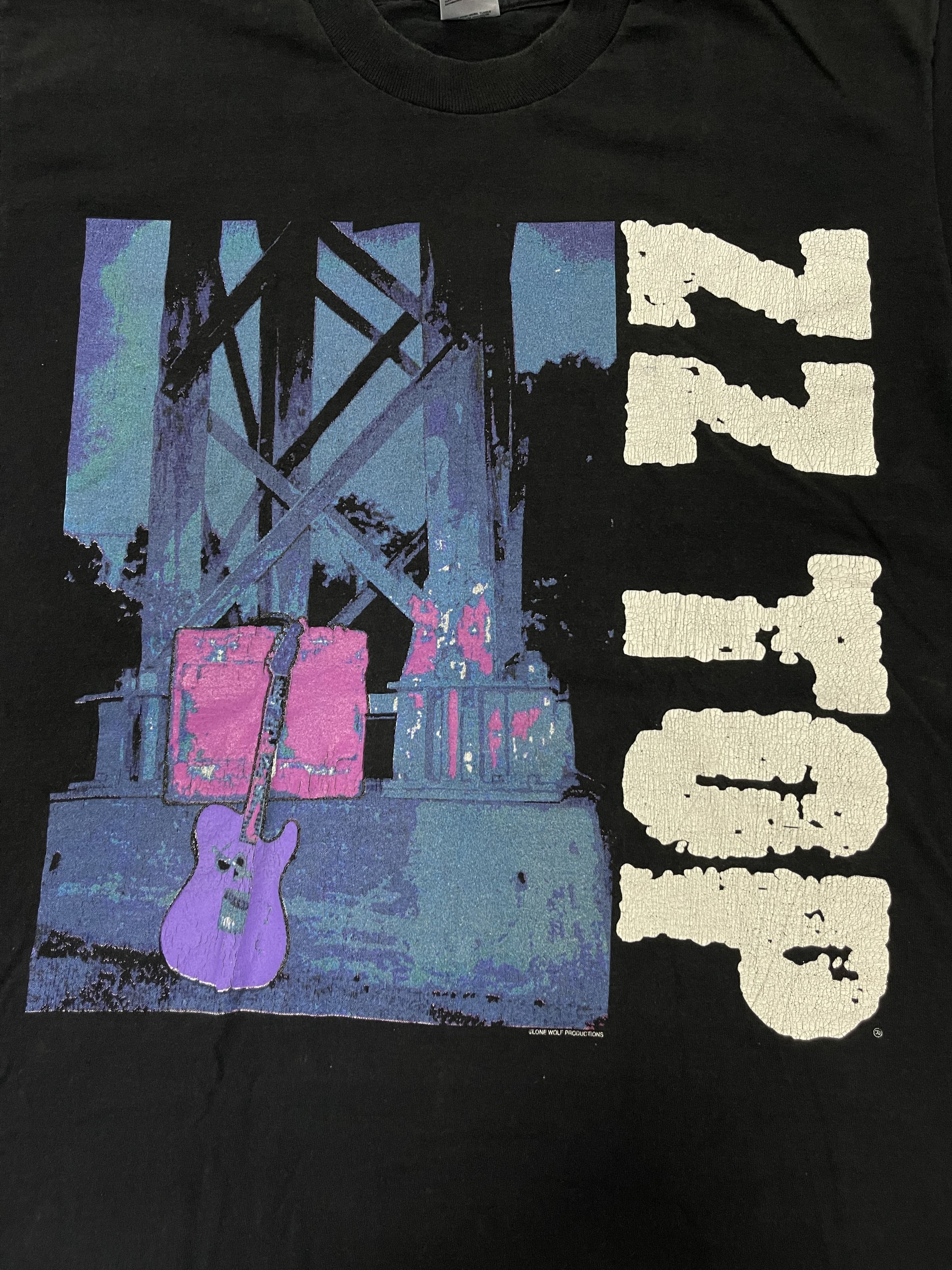 Band Tees Vintage 90s ZZ TOP Antenna Production Tee Size US M / EU 48-50 / 2 - 3 Thumbnail
