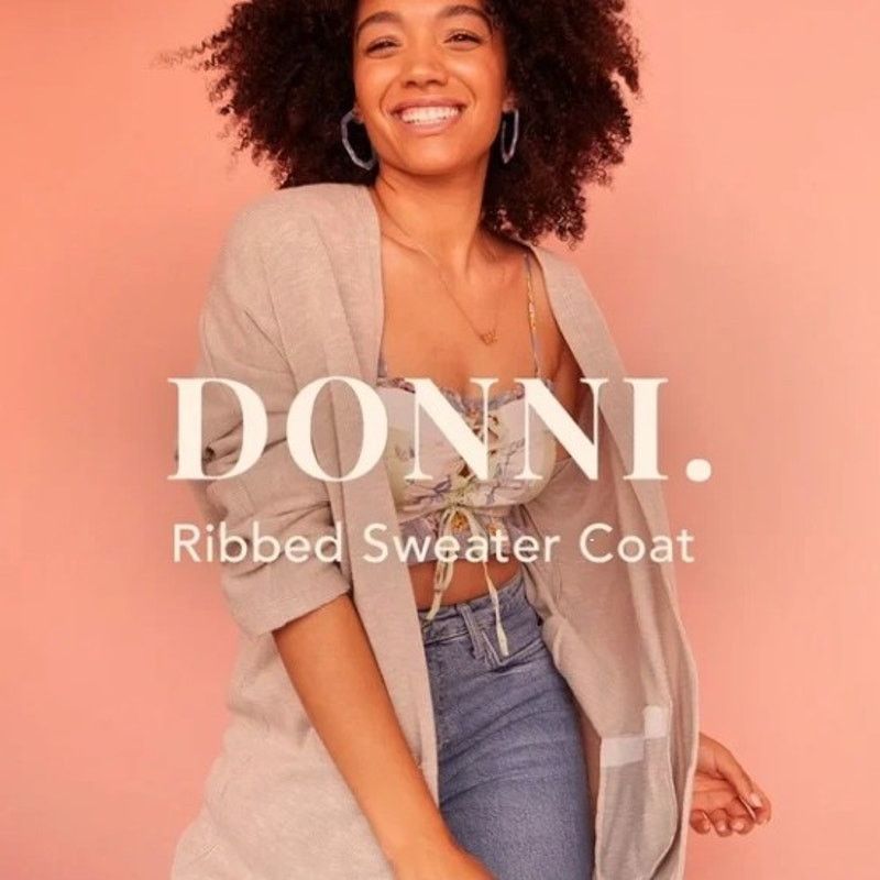 Anthropologie Anthropologie Donni Cardigan Size One Size Fits All Plus Size ONE SIZE - 1 Thumbnail
