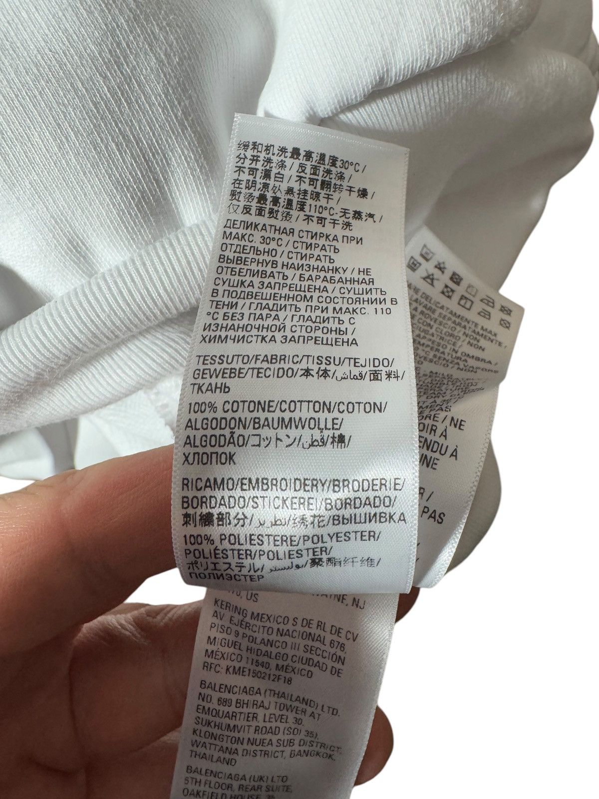 Balenciaga Balenciaga x Adidas Hoodie - White, Size 1, Brand New Size US S / EU 44-46 / 1 - 6 Thumbnail