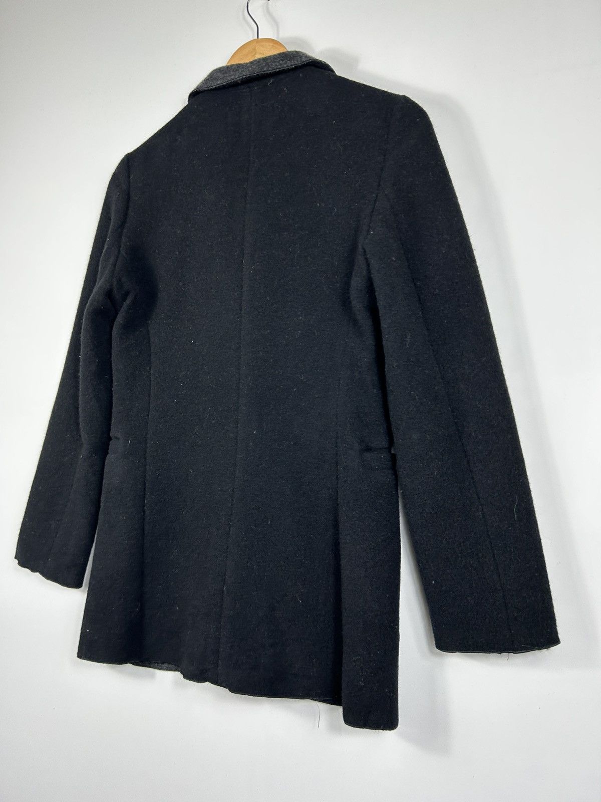 Designer × Japanese Brand × Yohji Yamamoto 🔥Ined Yohji Yamamoto Wool Single Breast Size XS / US 0-2 / IT 36-38 - 14 Thumbnail