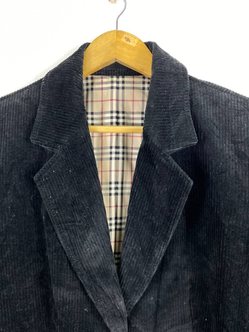 Burberry burberry corduroy jacket nova checkered lining Size US M / EU 48-50 / 2 - 2 Thumbnail