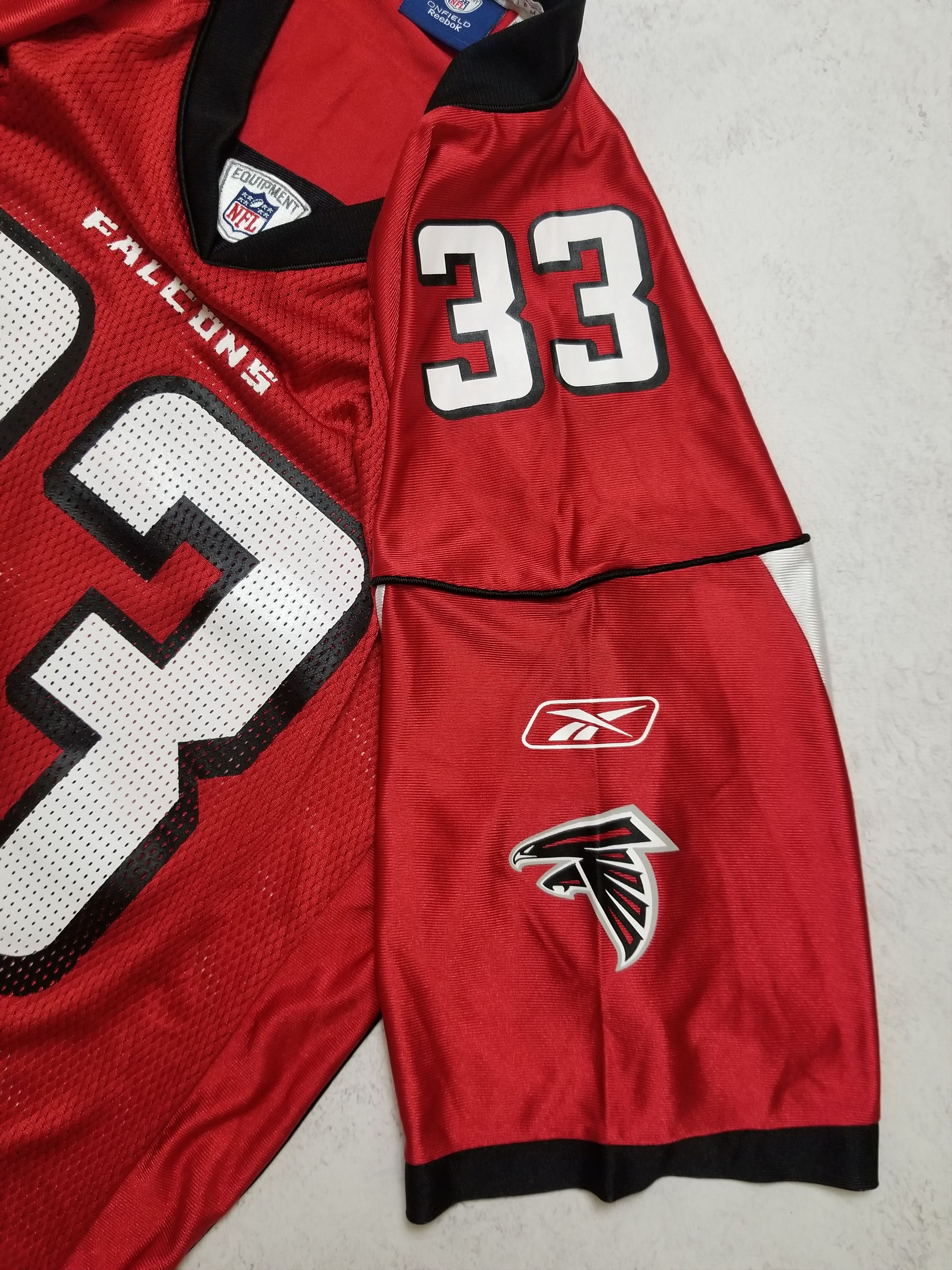 Reebok Atlanta Falcons #33 Turner Reebok Red Edition NFL Jersey Size US M / EU 48-50 / 2 - 9 Thumbnail