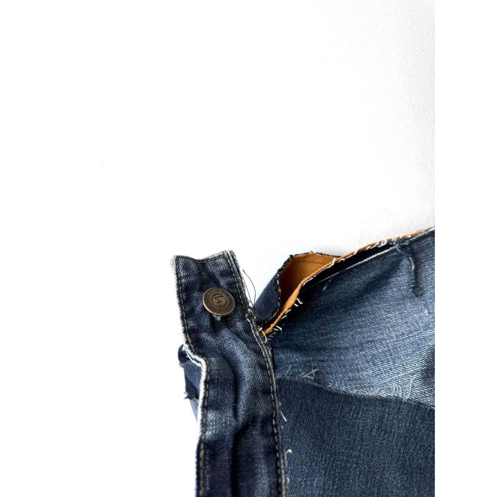 Vintage Rare! Vintage Patchwork Denim Bag Shopper Y2K Levis Diesel Size ONE SIZE - 8 Thumbnail