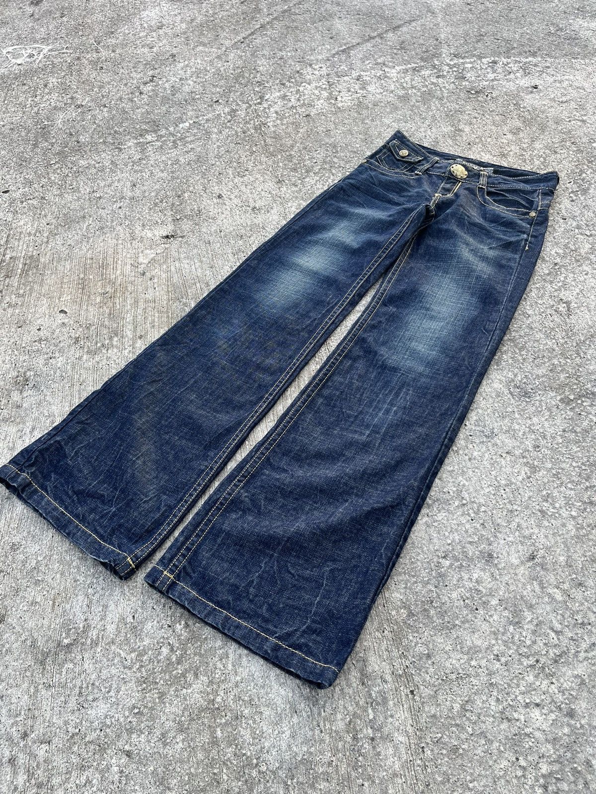 If Six Was Nine × Japanese Brand Red Pepper Gold Label Jeans Bootcut Size 28" / US 6 / IT 42 - 9 Thumbnail