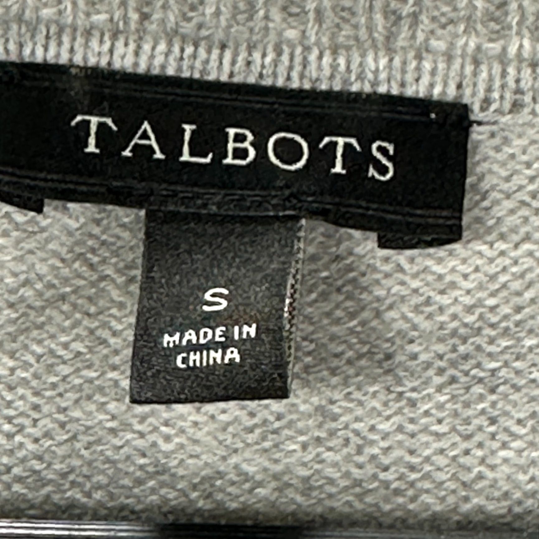 Talbots Talbots Sweater Womens Small Gray Knit Nylon Lambswool Stripe Ruffle Pullover S Gr ay Stripe Knit Pullover Womens Size S / US 4 / IT 40 - 3 Thumbnail