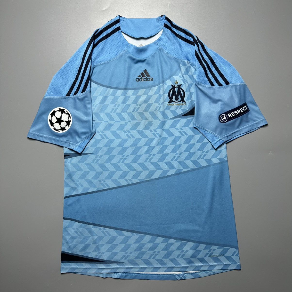 Adidas MARSEILLE ADIDAS 2009/2010 SOCCER AWAY JERSEY #23 MORIENTES Size US L / EU 52-54 / 3 - 2 Thumbnail