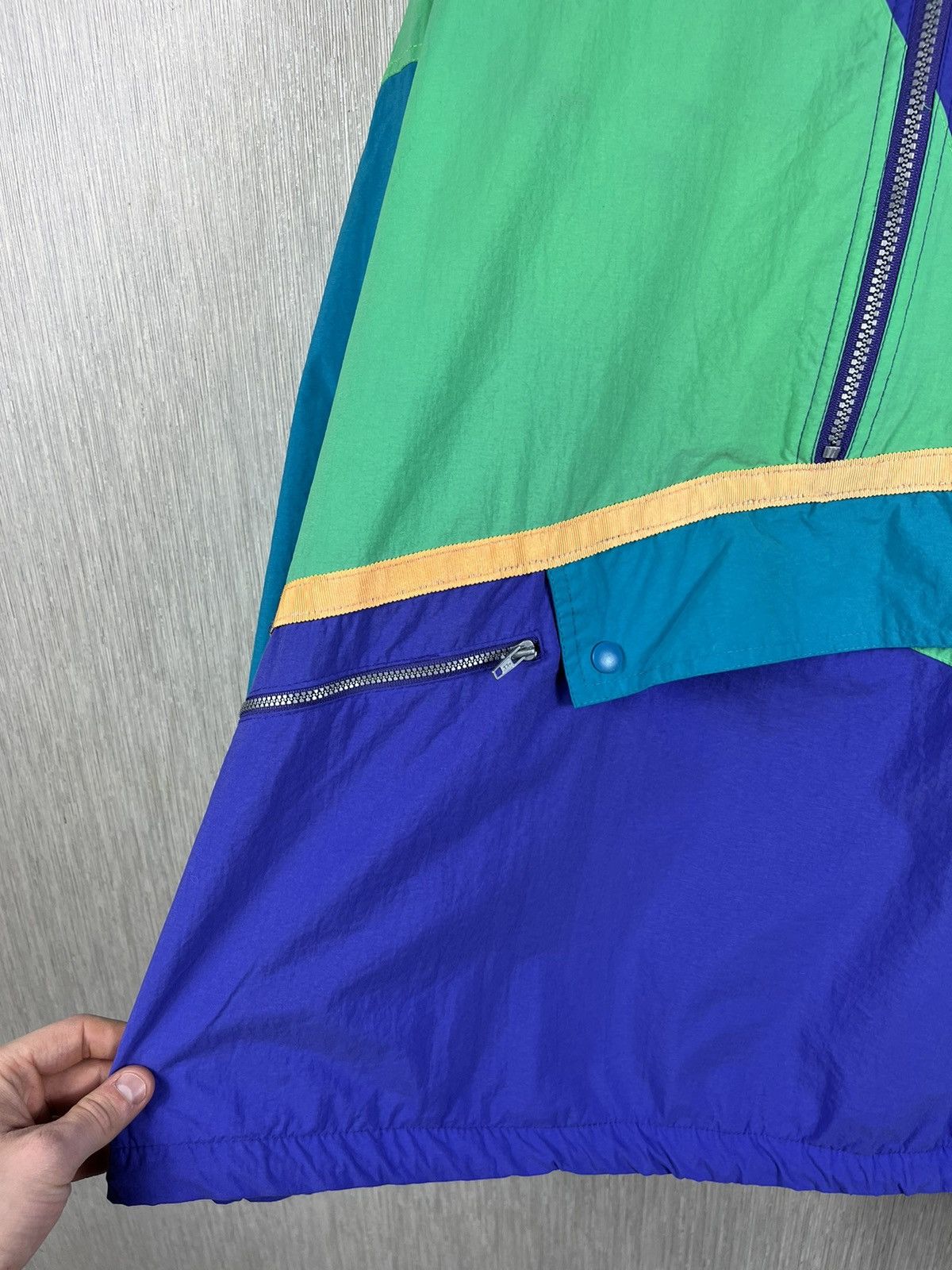 Nike × Vintage Vintage Nike nylon windbreaker jacket 80s anorak half zip Size US S / EU 44-46 / 1 - 11 Thumbnail