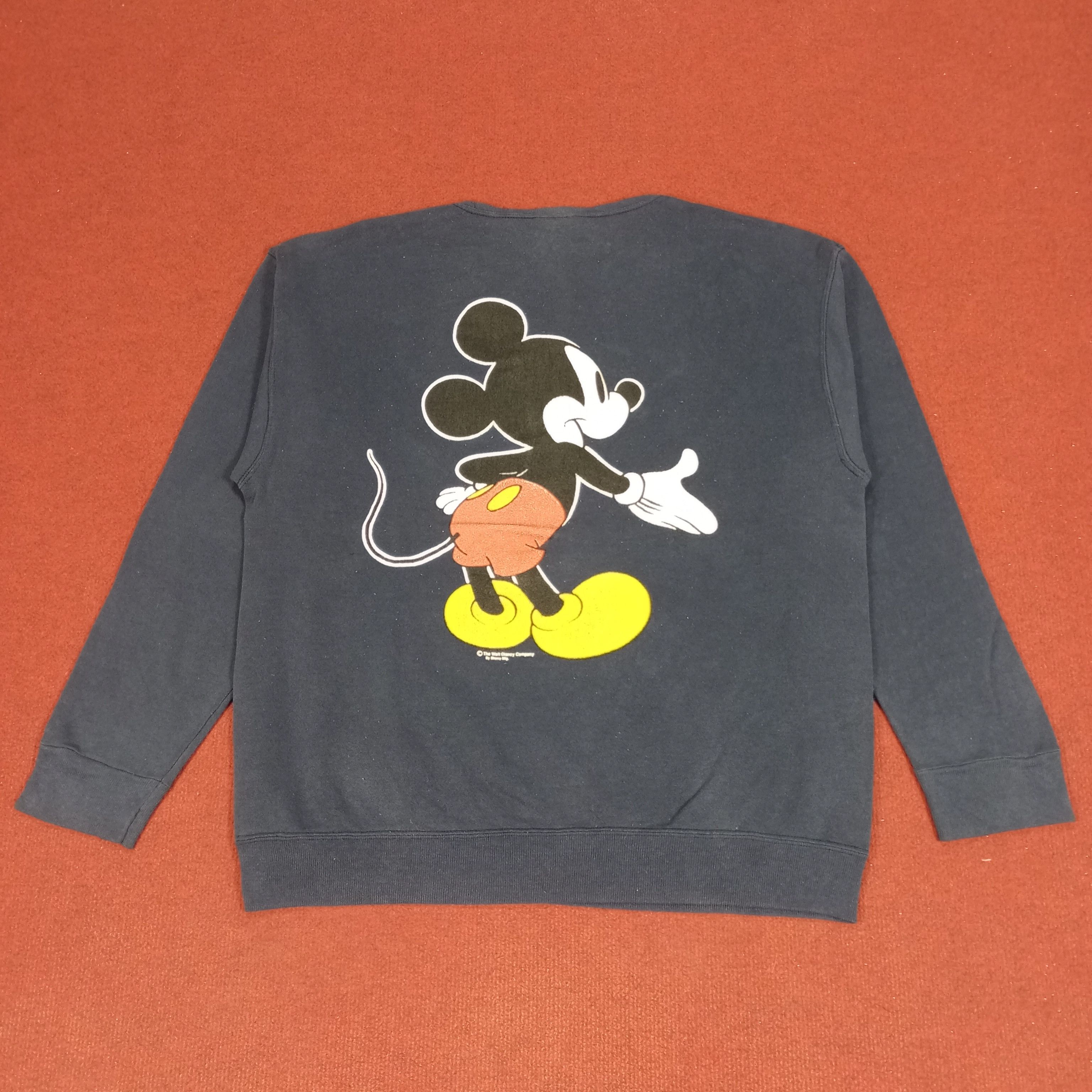 Disney × Mickey Mouse × Vintage Mickey Mouse California Distressed Disney Sweatshirt Size US L / EU 52-54 / 3 - 3 Thumbnail